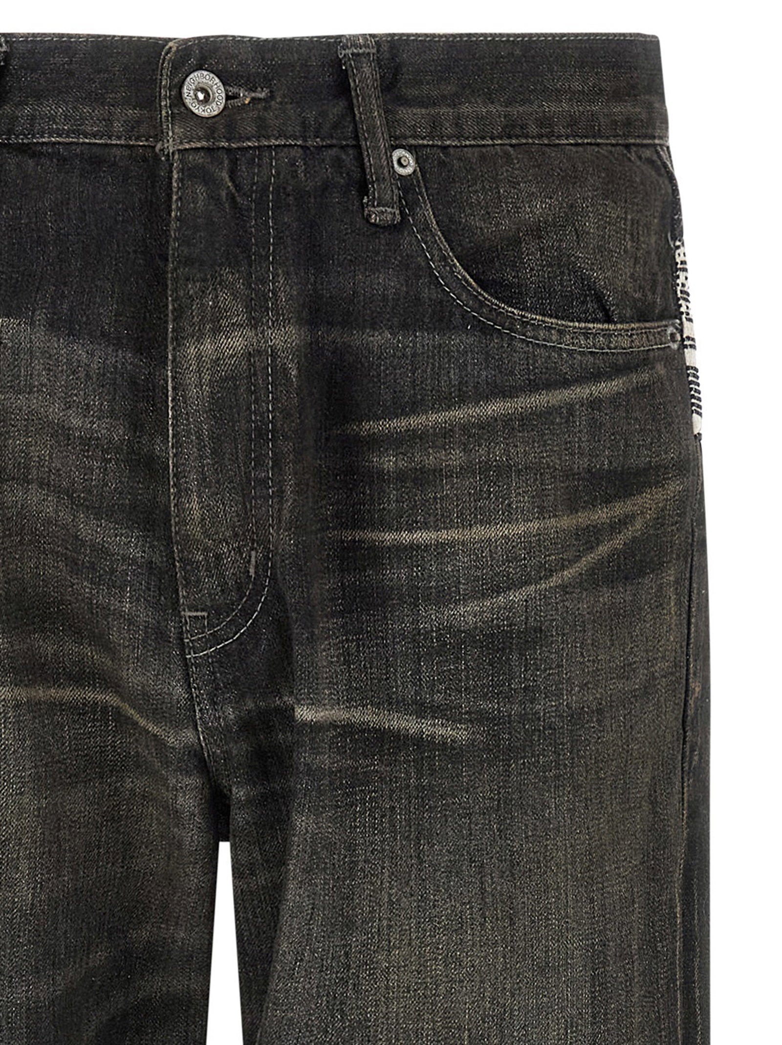 Yohji Yamamoto Men's Savege Denim Jeans × Nh