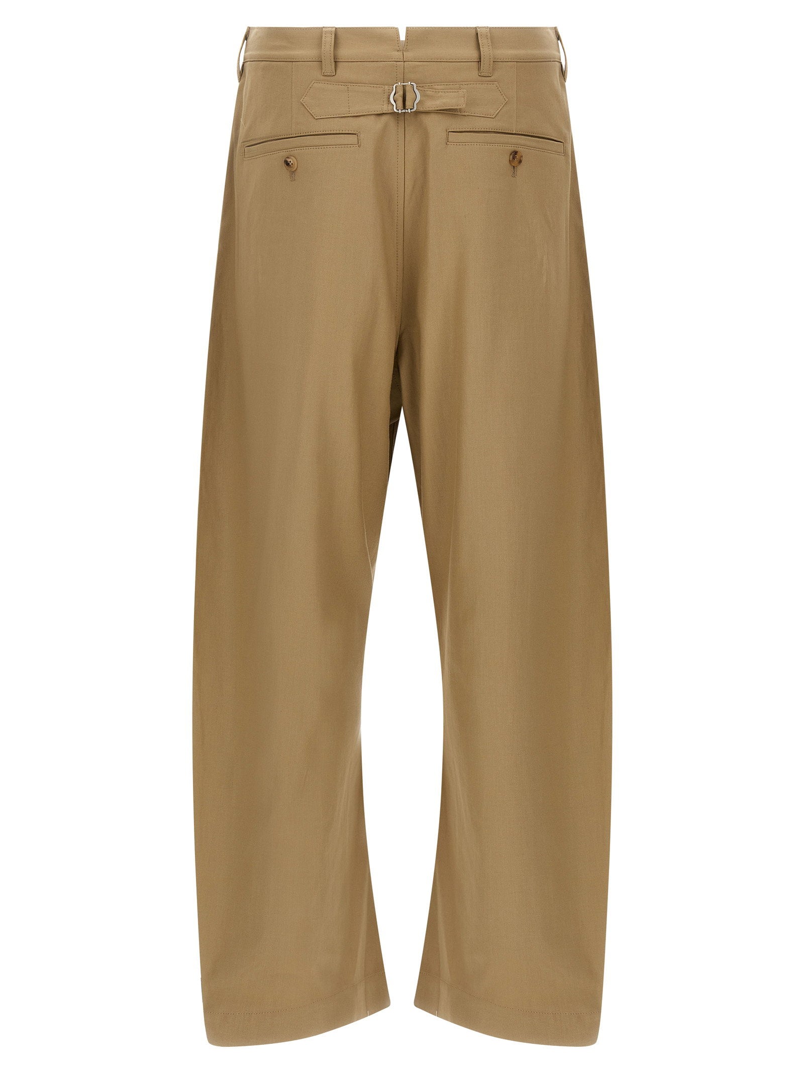 Comme Des Garҫons Homme Men's Curved Leg Pants