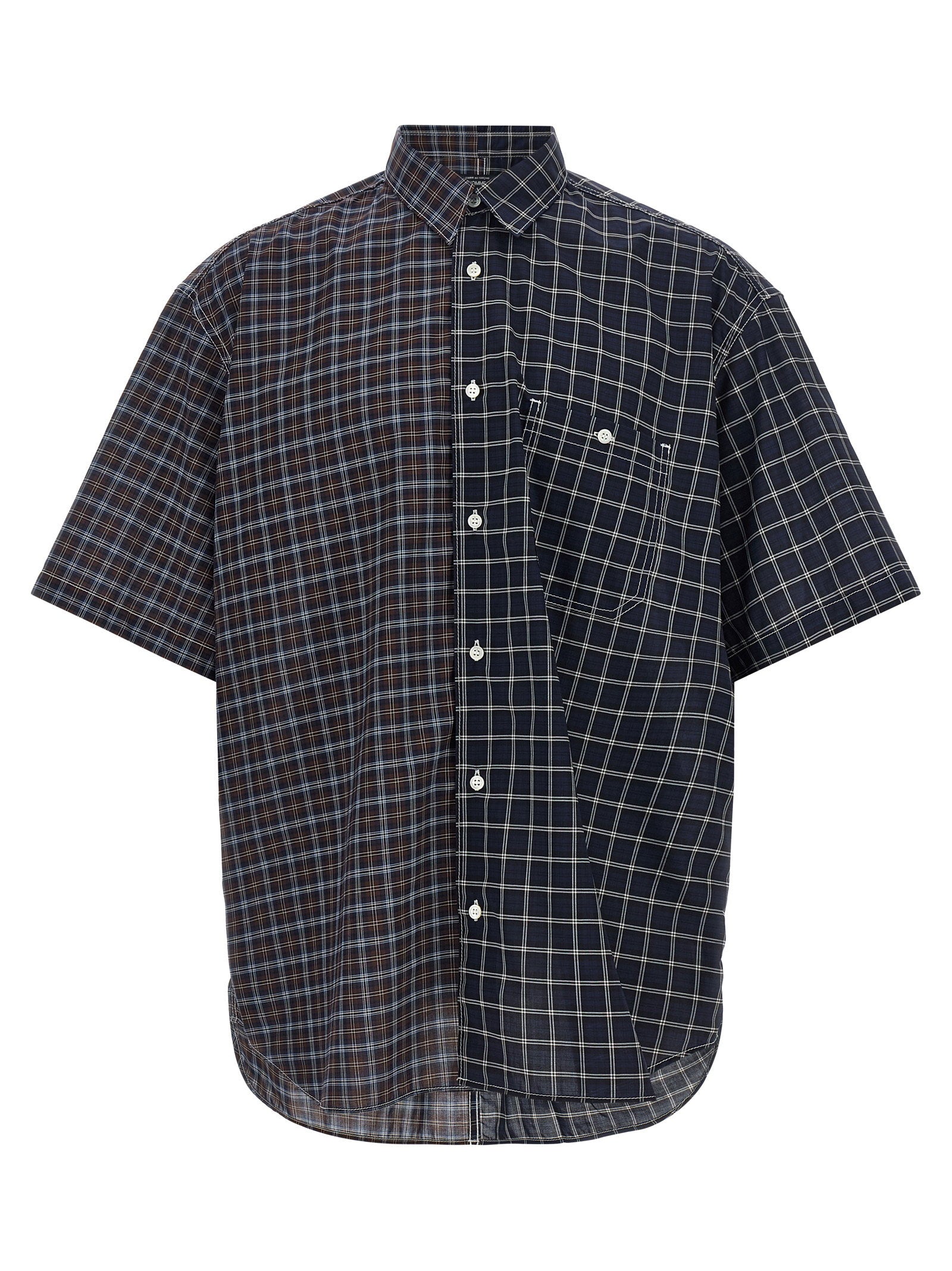 Comme Des Garҫons Homme Men's Check Patterned Shirt