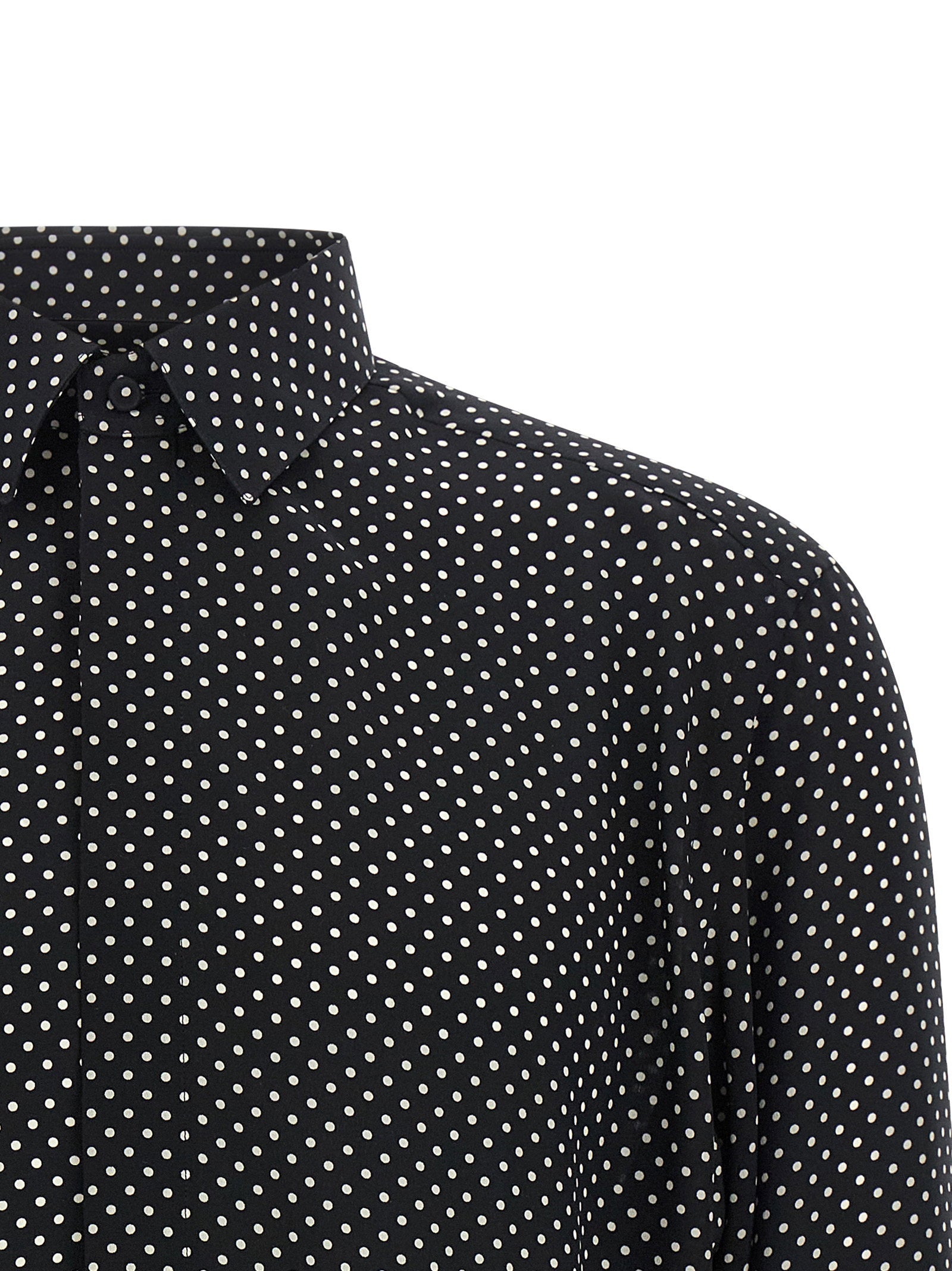 Tom Ford Men's Polka Dot Shirt