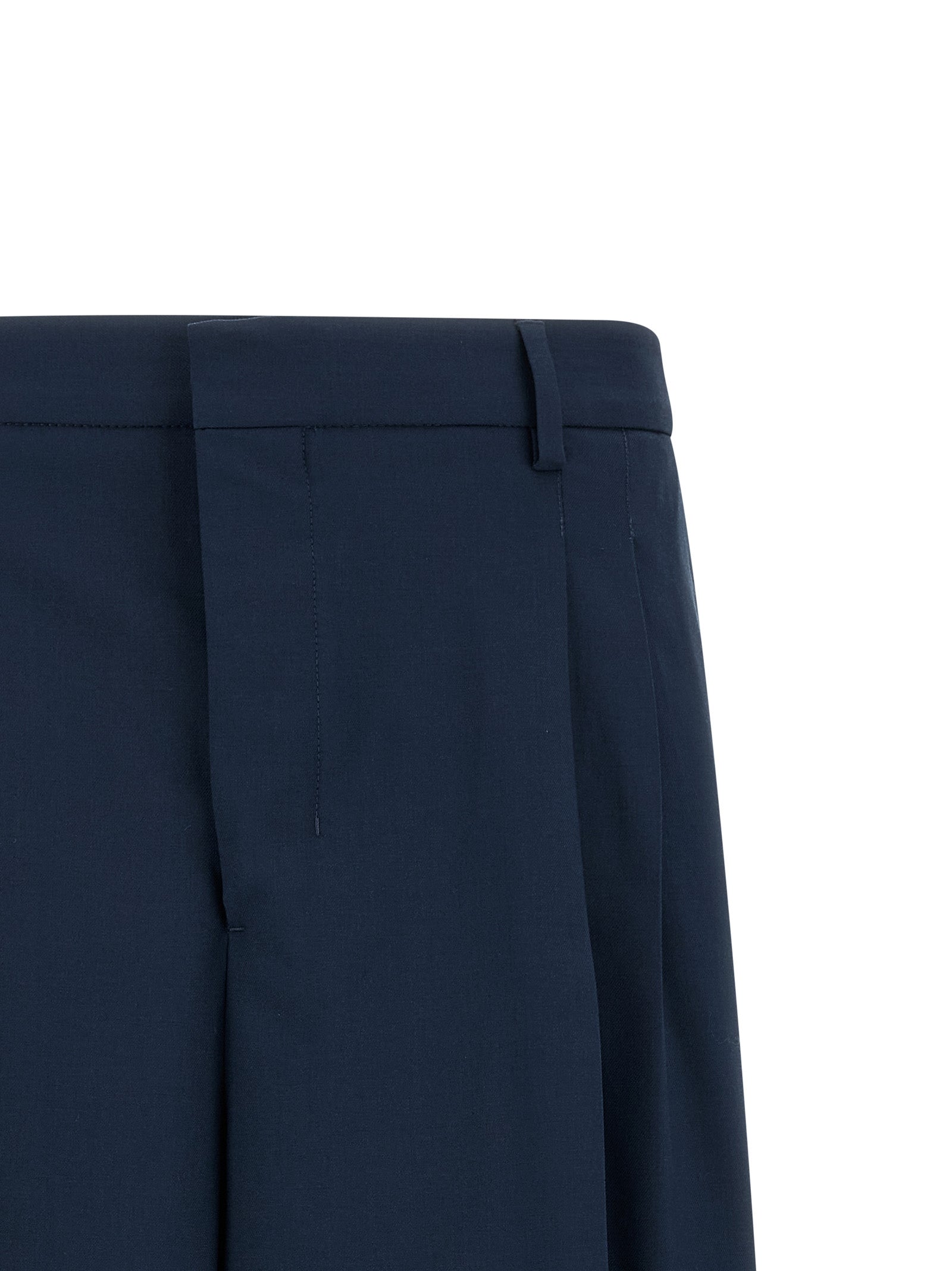 Ami Paris Men's Fresh Wool Bermuda Shorts