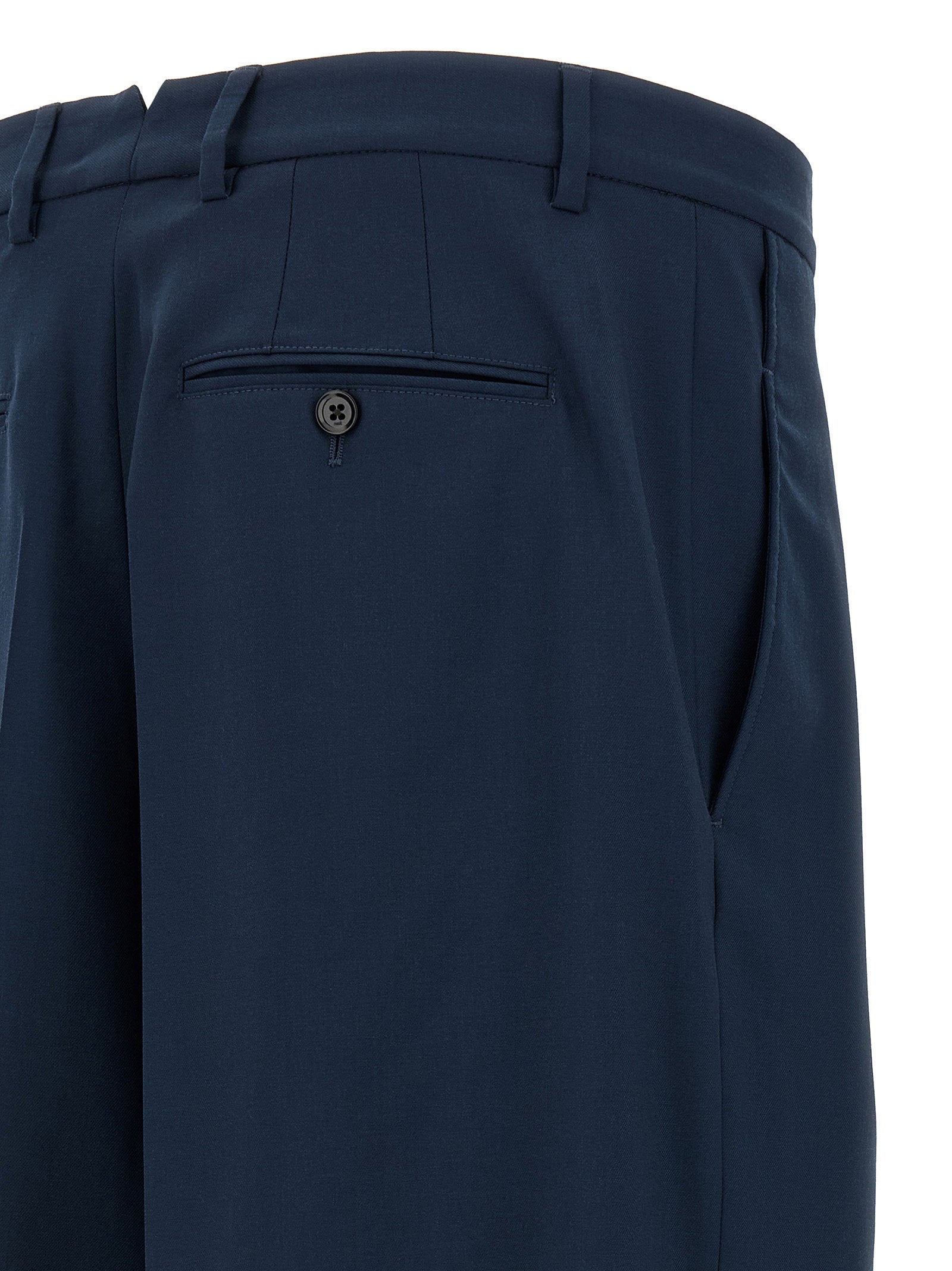 Ami Paris Men's Fresh Wool Bermuda Shorts