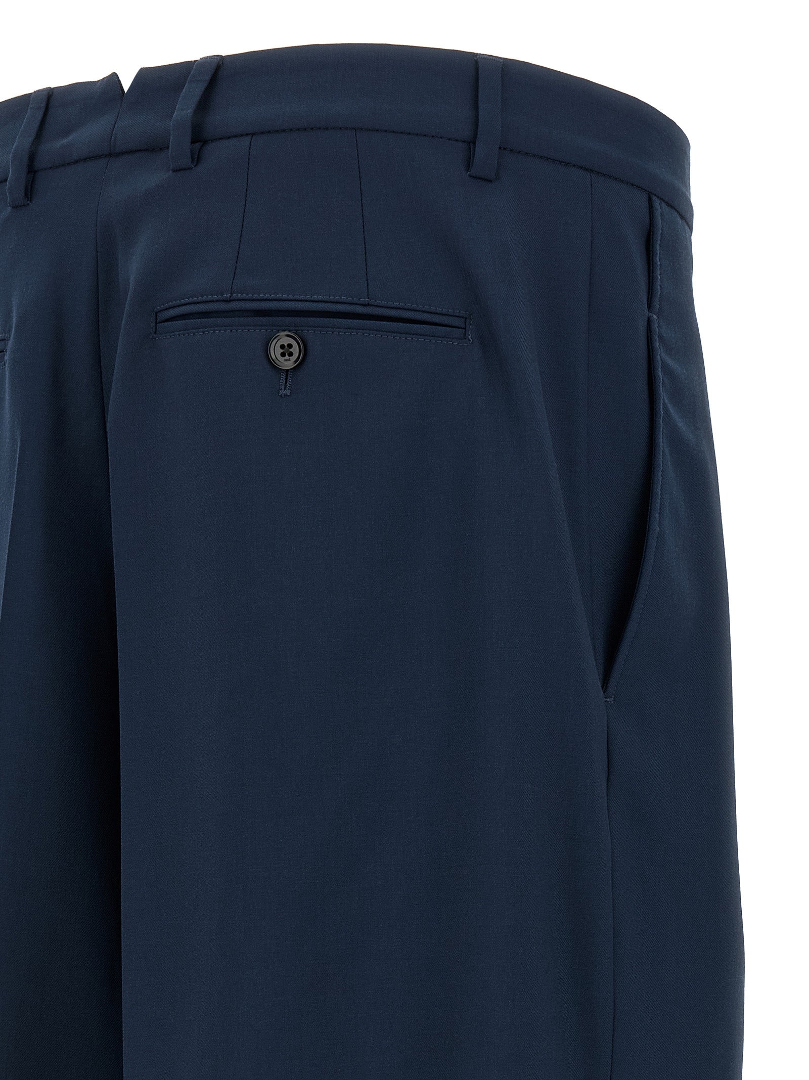 Ami Paris Men's Fresh Wool Bermuda Shorts