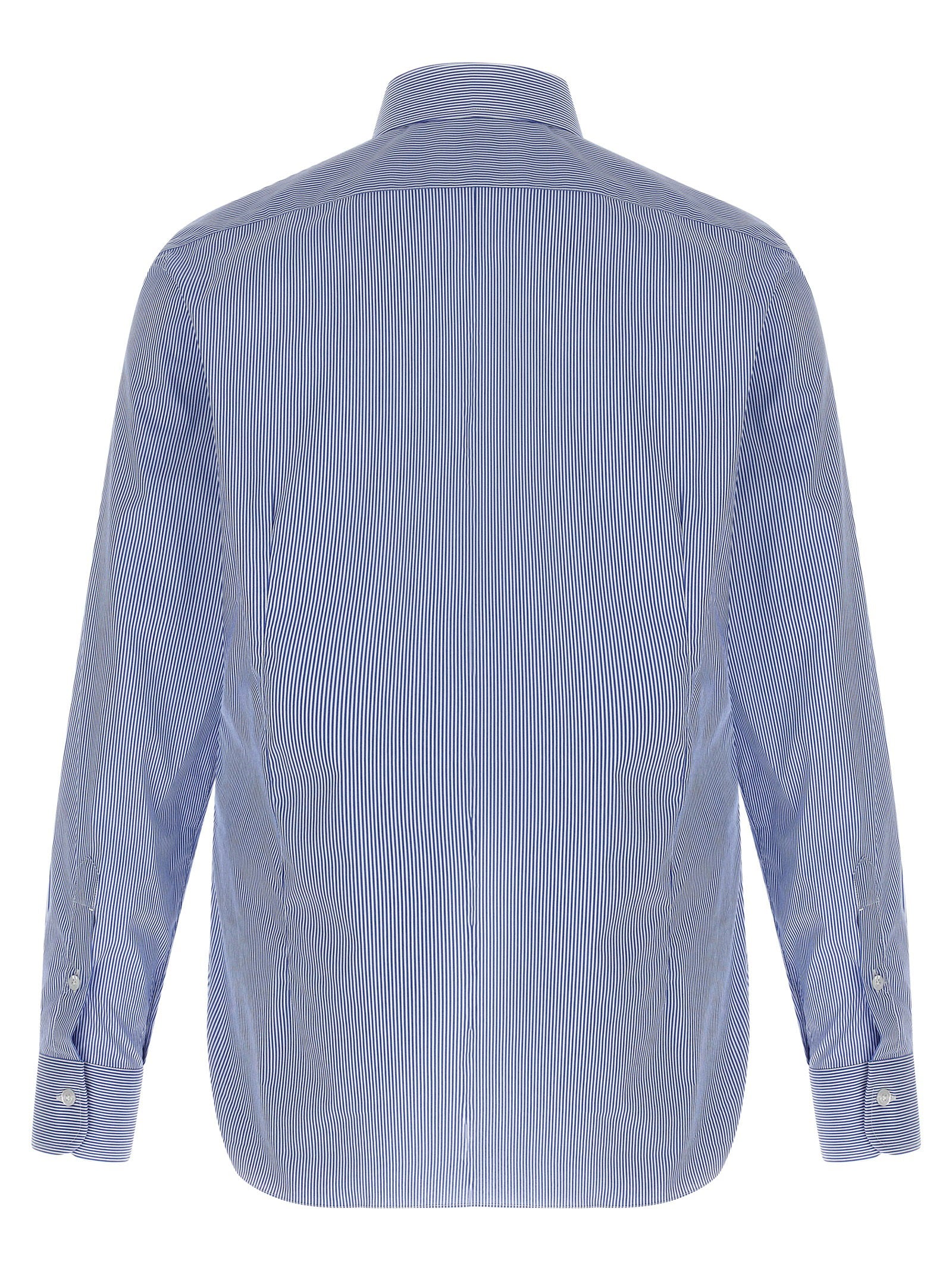Barba Men's Striped Shirt