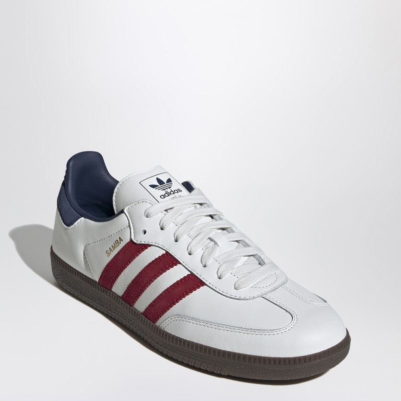 Adidas Originals Men's Samba Og White/Red/Blue Sneaker