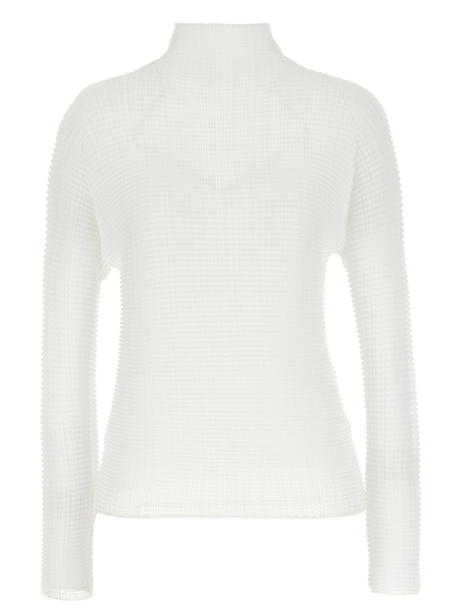 Issey Miyake Women's Wooly Pleats Blouse