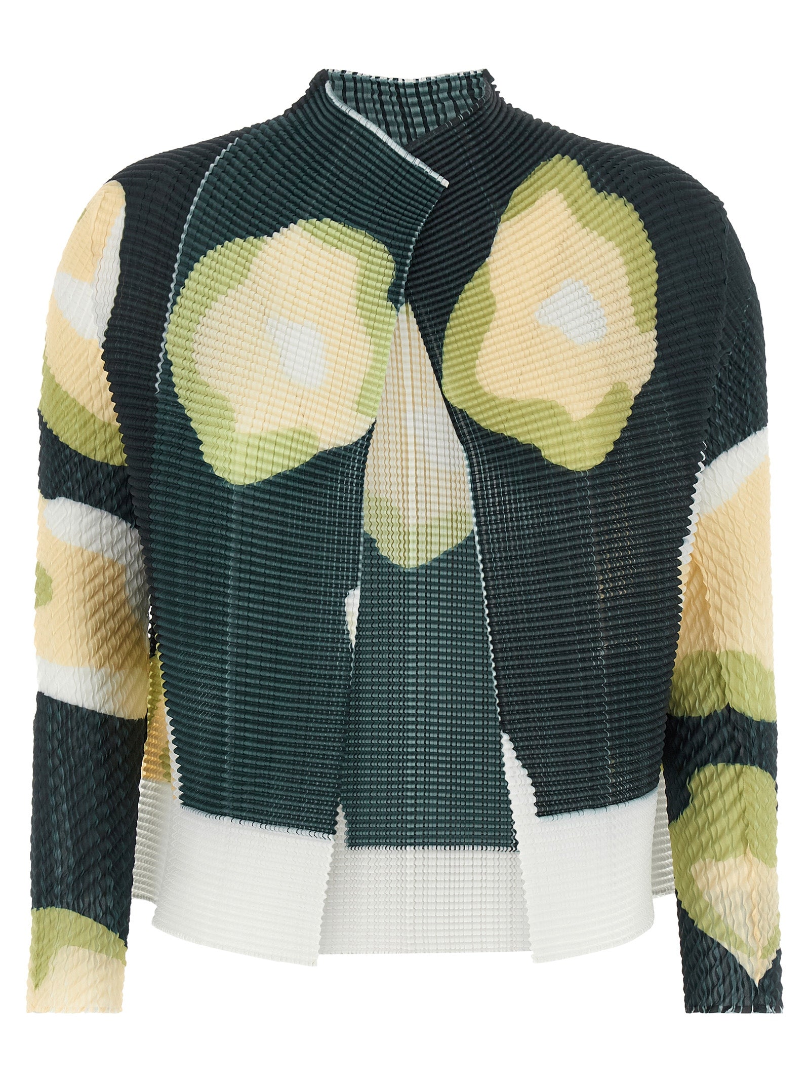 Issey Miyake Women's Verve Pleats Top Cardigan