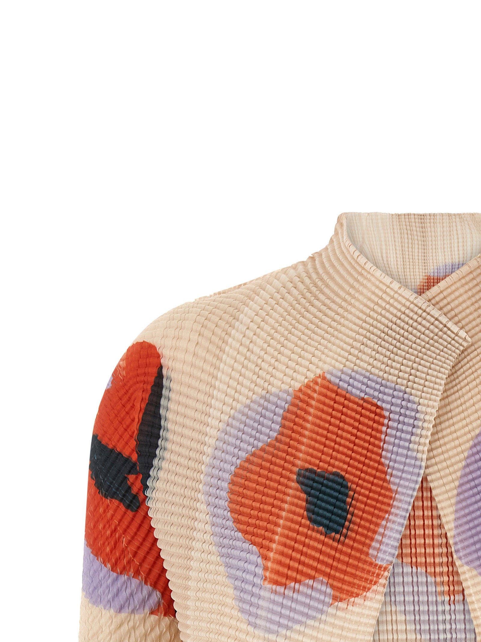 Issey Miyake Women's Verve Pleats Top Cardigan