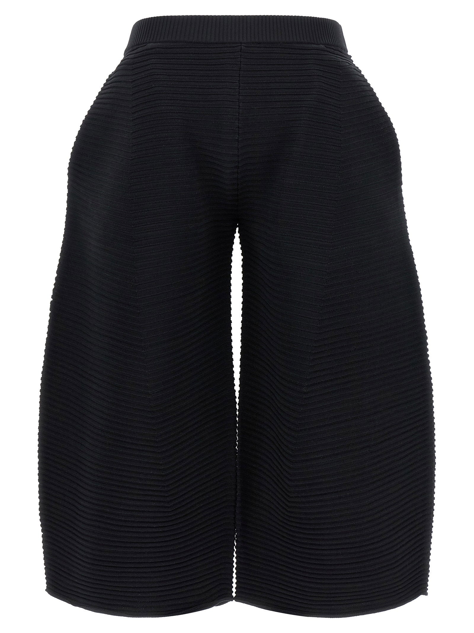 Issey Miyake Women's Corrugated Knit Pants