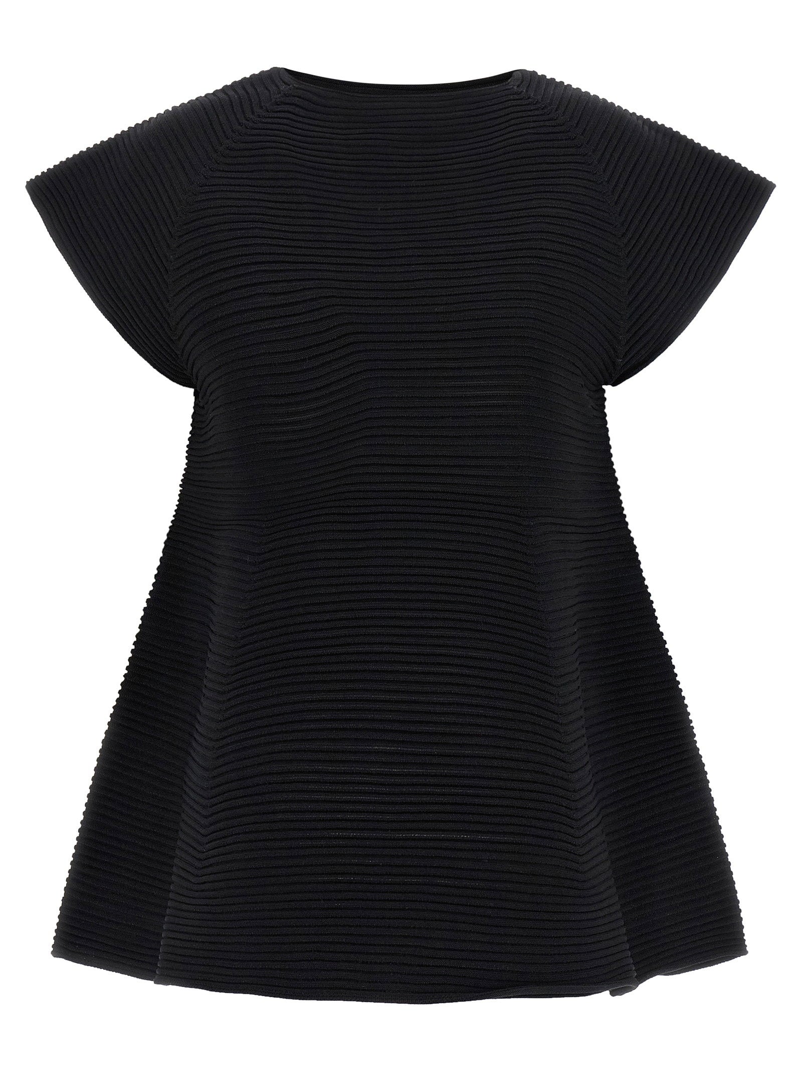 Issey Miyake Women's Corrugated Knit Dress