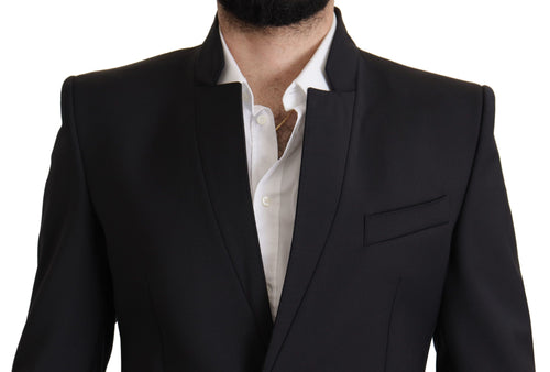 Dolce & Gabbana Elegant Single-Breasted Wool Men's Blazer