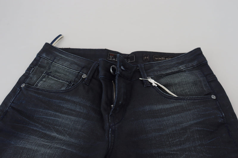 Acht Chic Low Waist Slim Fit Denim Women's Jeans