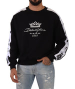 Dolce & Gabbana Elegant Crown 1984 Crewneck Men's Sweater
