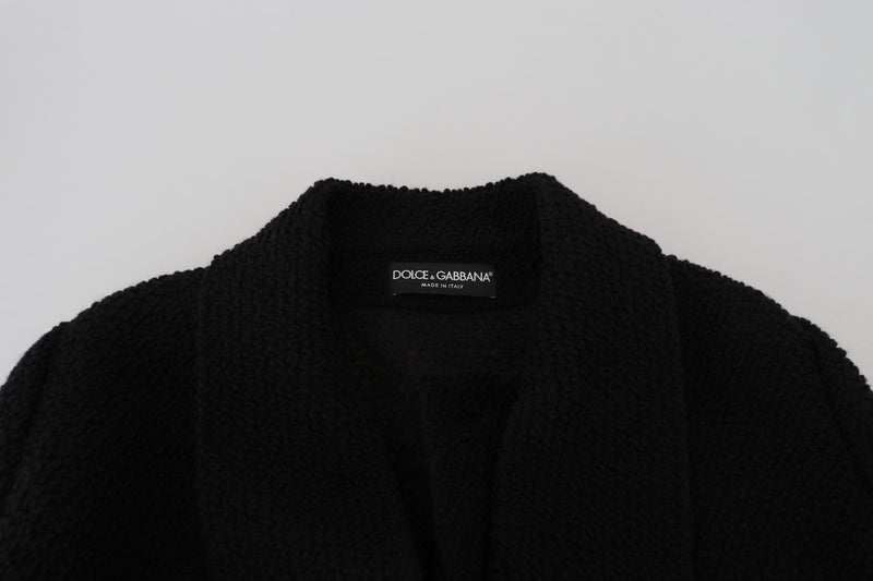 Dolce & Gabbana Elegant Double Breasted Wool-Silk Women's Jacket