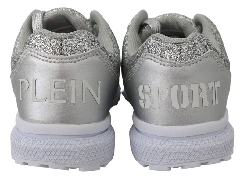Plein Sport Chic Silver Runner Jasmines Women's Sneakers