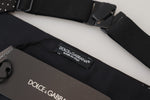 Dolce & Gabbana Elegant Silk Polka Dot Men's Cummerbund
