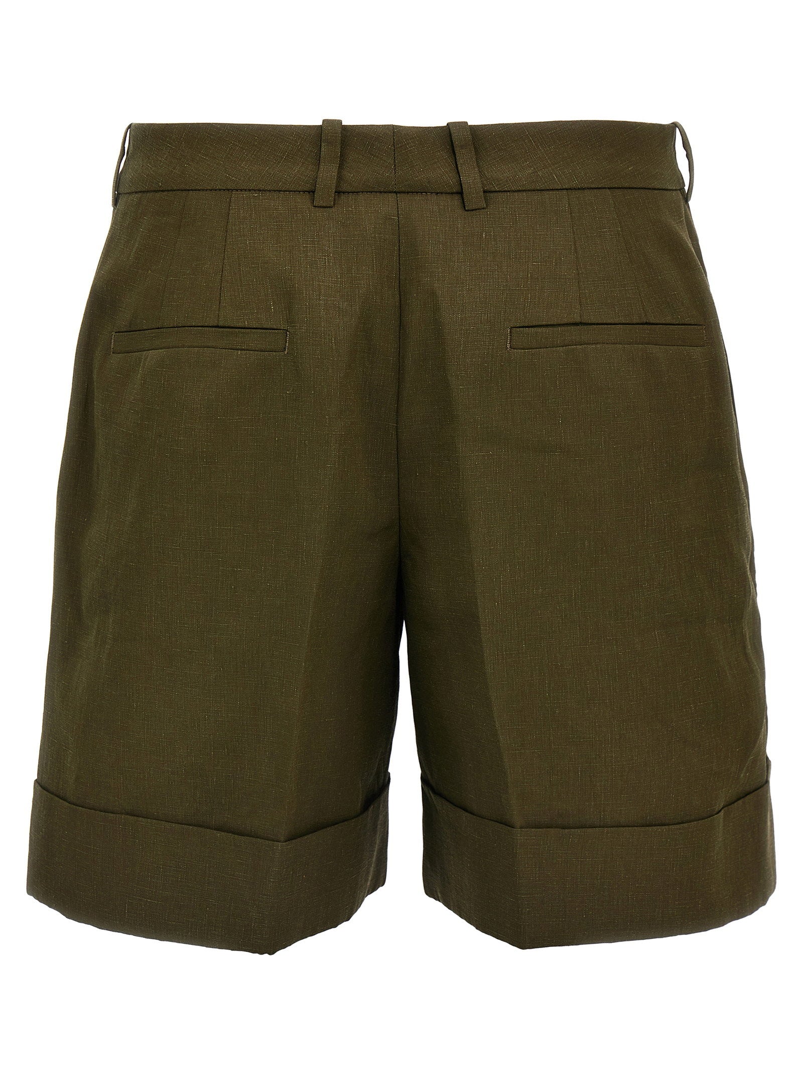 Jil Sander Women's Linen Bermuda Shorts