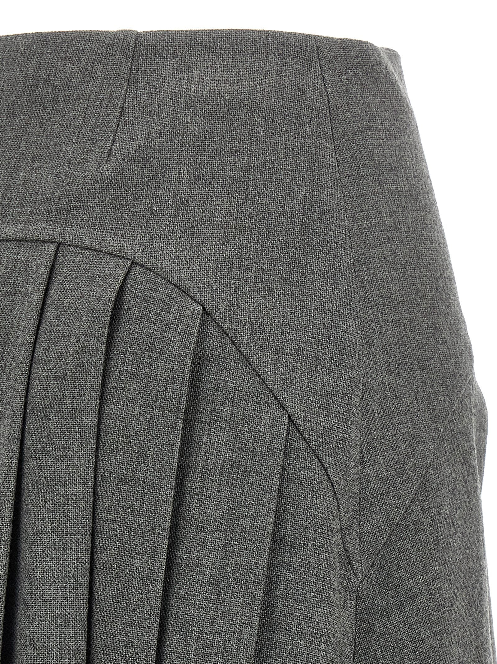 Jil Sander Women's Pleated Skirt
