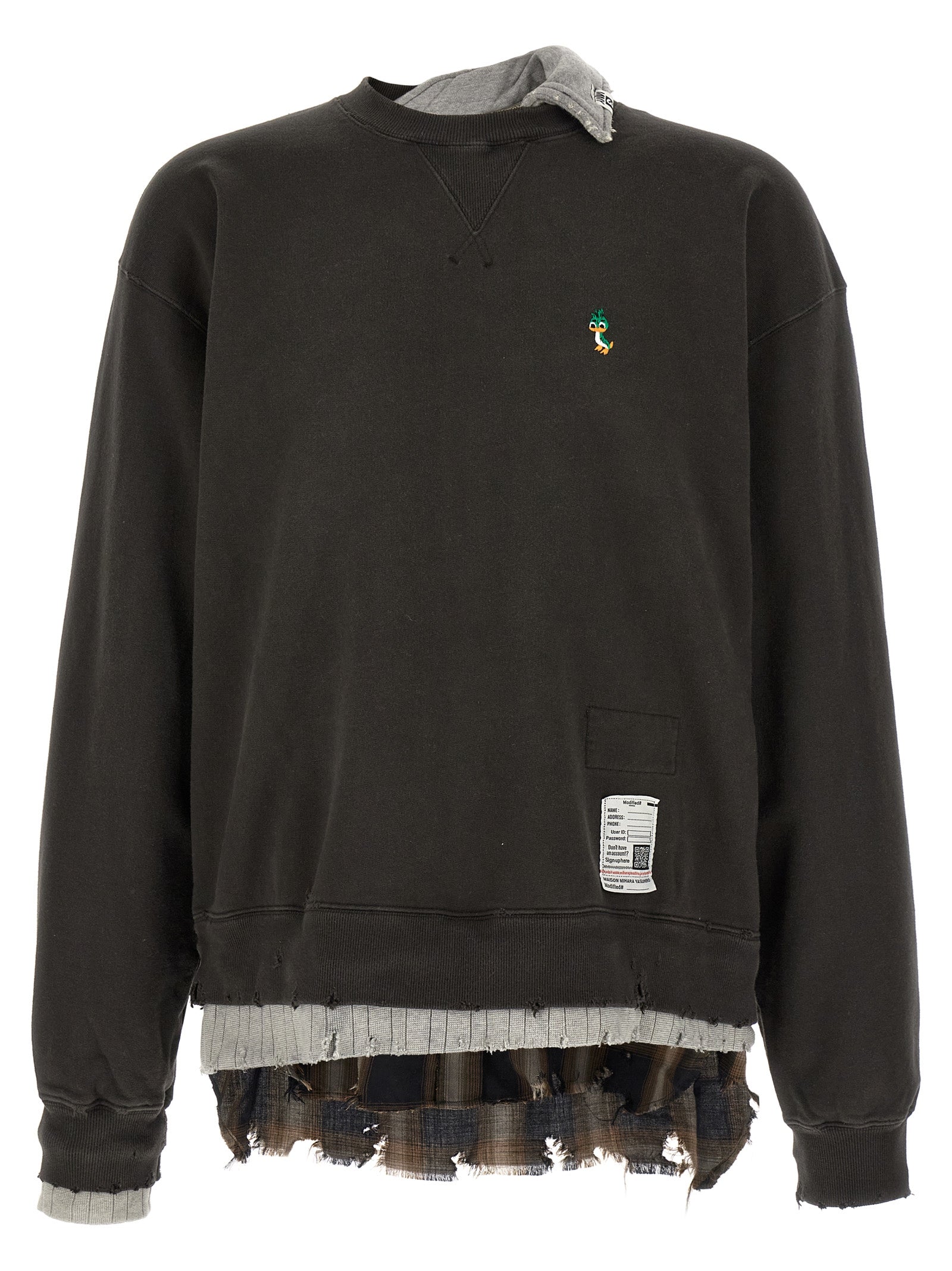Maison Mihara Yasuhiro Men's Three Layer Sweatshirt