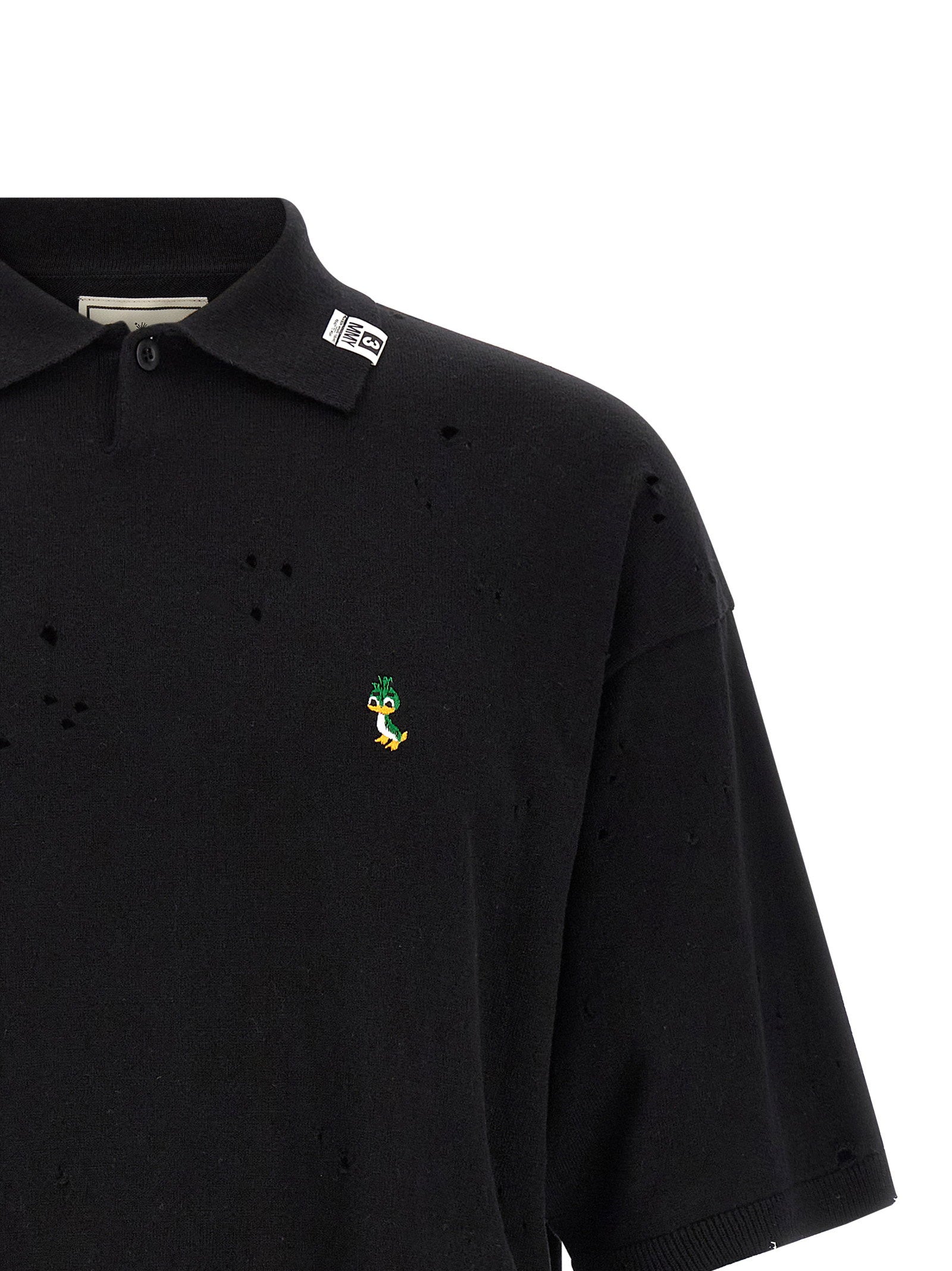 Maison Mihara Yasuhiro Men's Embroidery Polo Shirt
