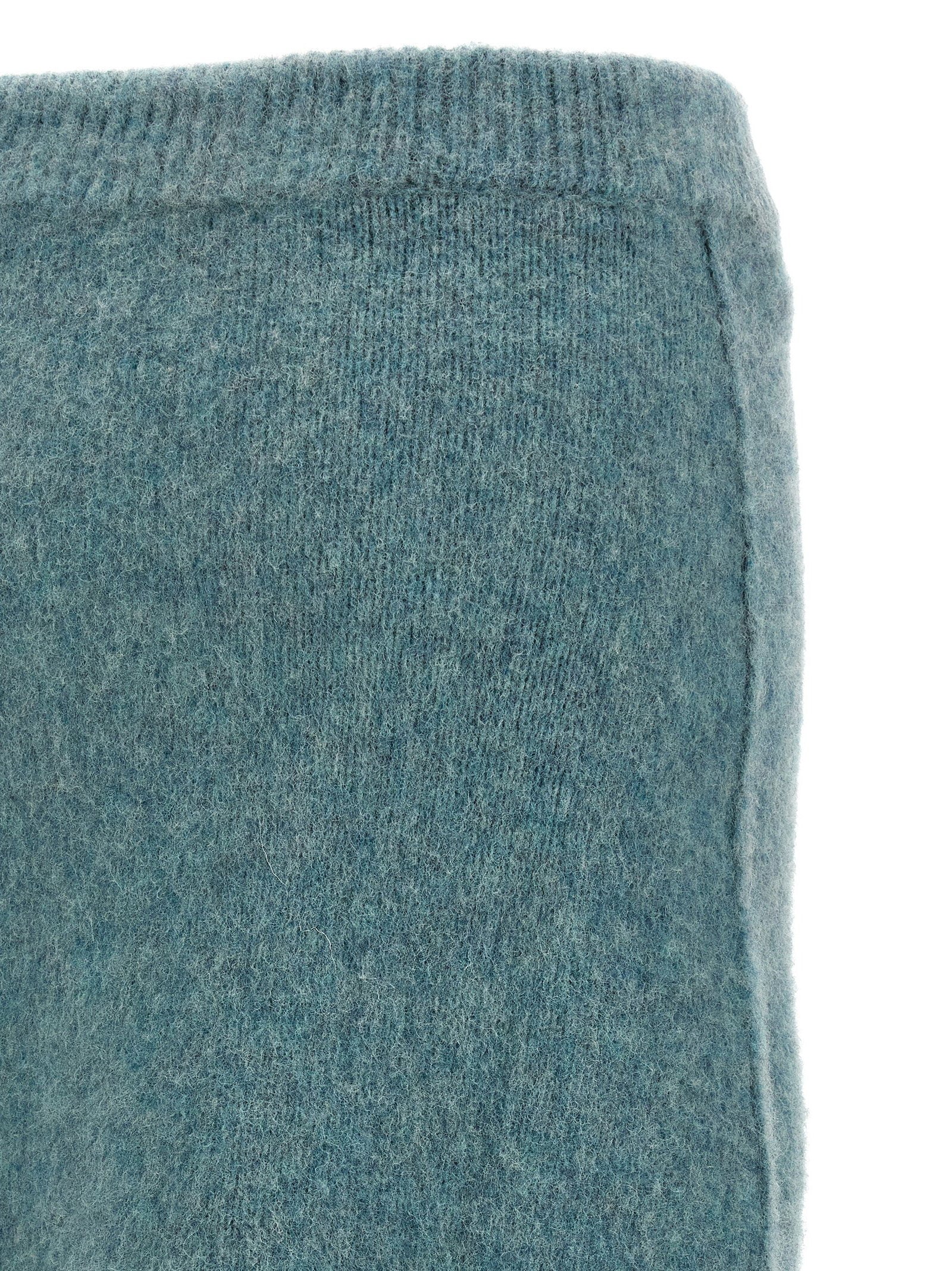Jil Sander Women's Wool Knit Skirt