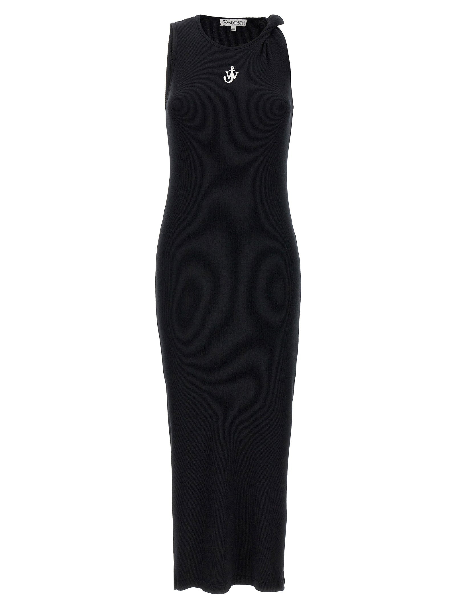 J.W.Anderson Women's Logo Ribbed Dress