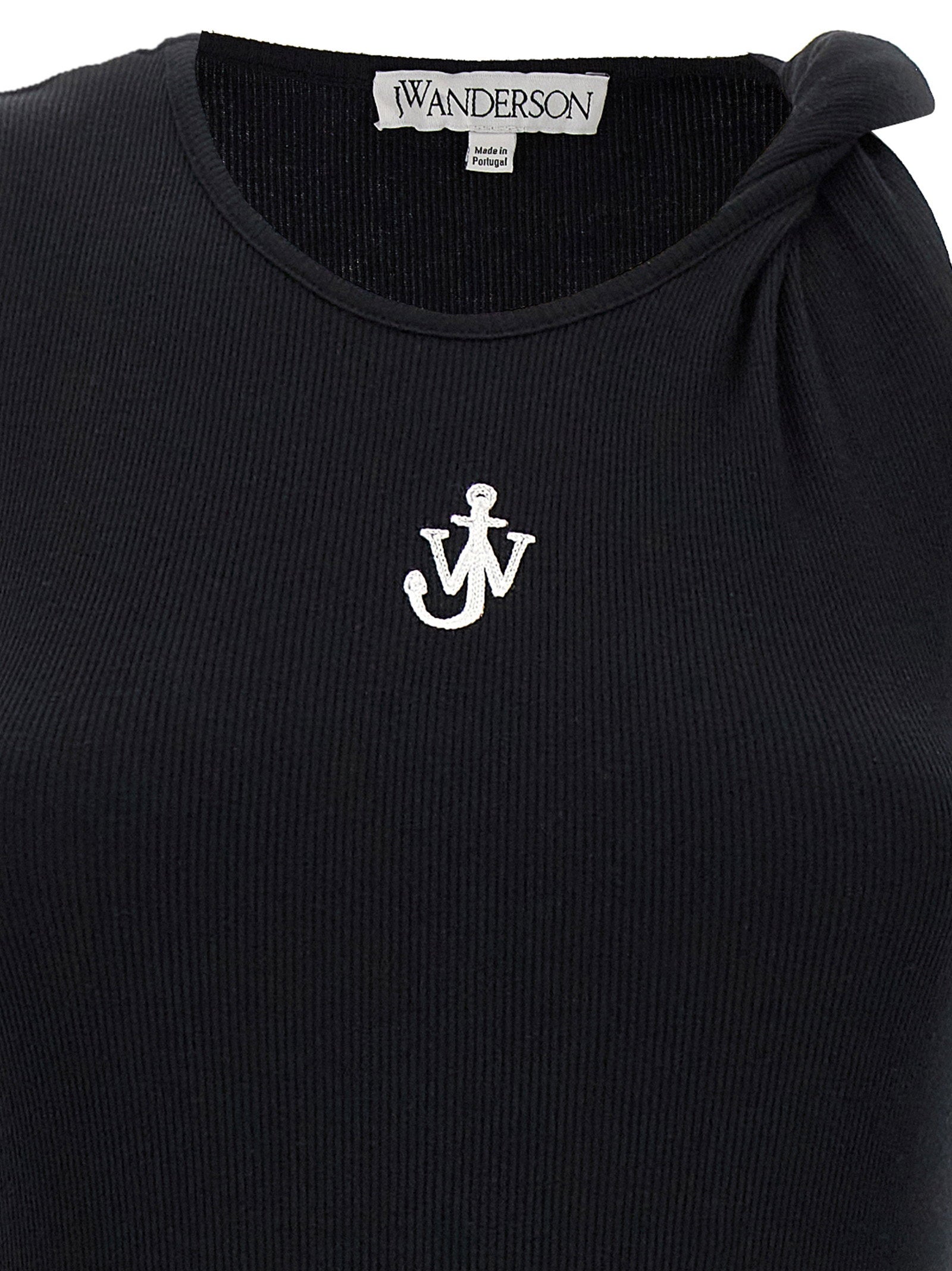 J.W.Anderson Women's Logo Ribbed Dress
