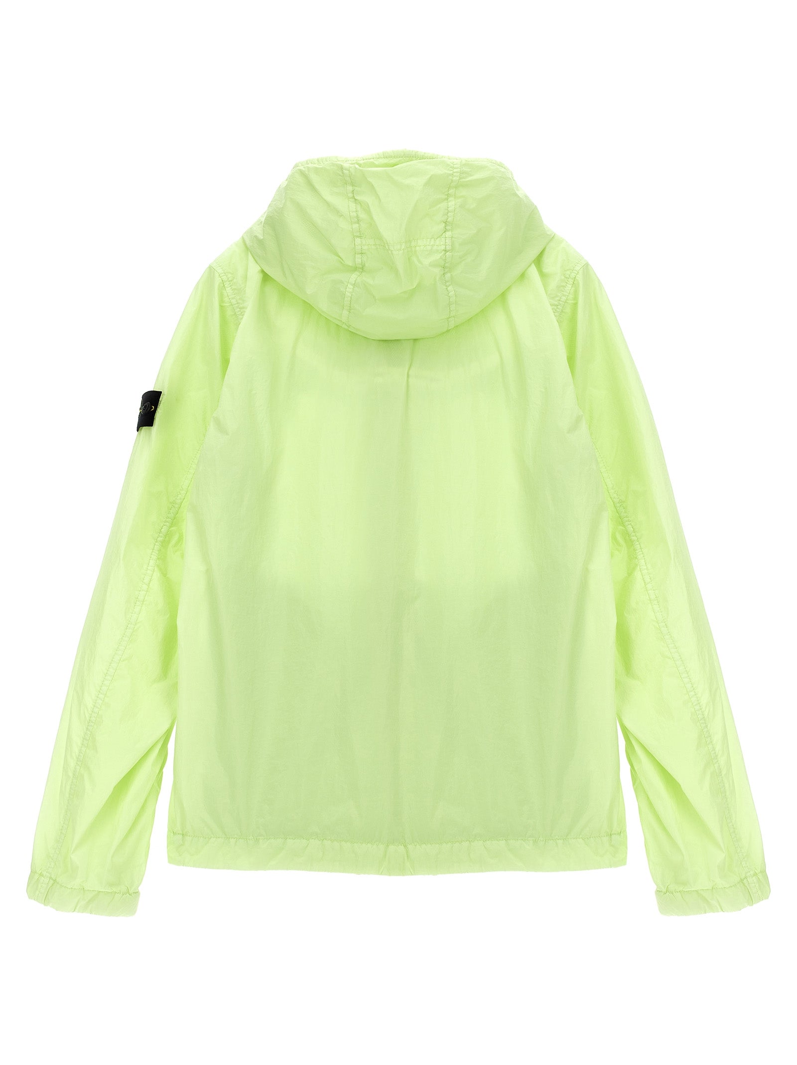 Stone Island Junior Boy's Logo Badge Hooded Jacket