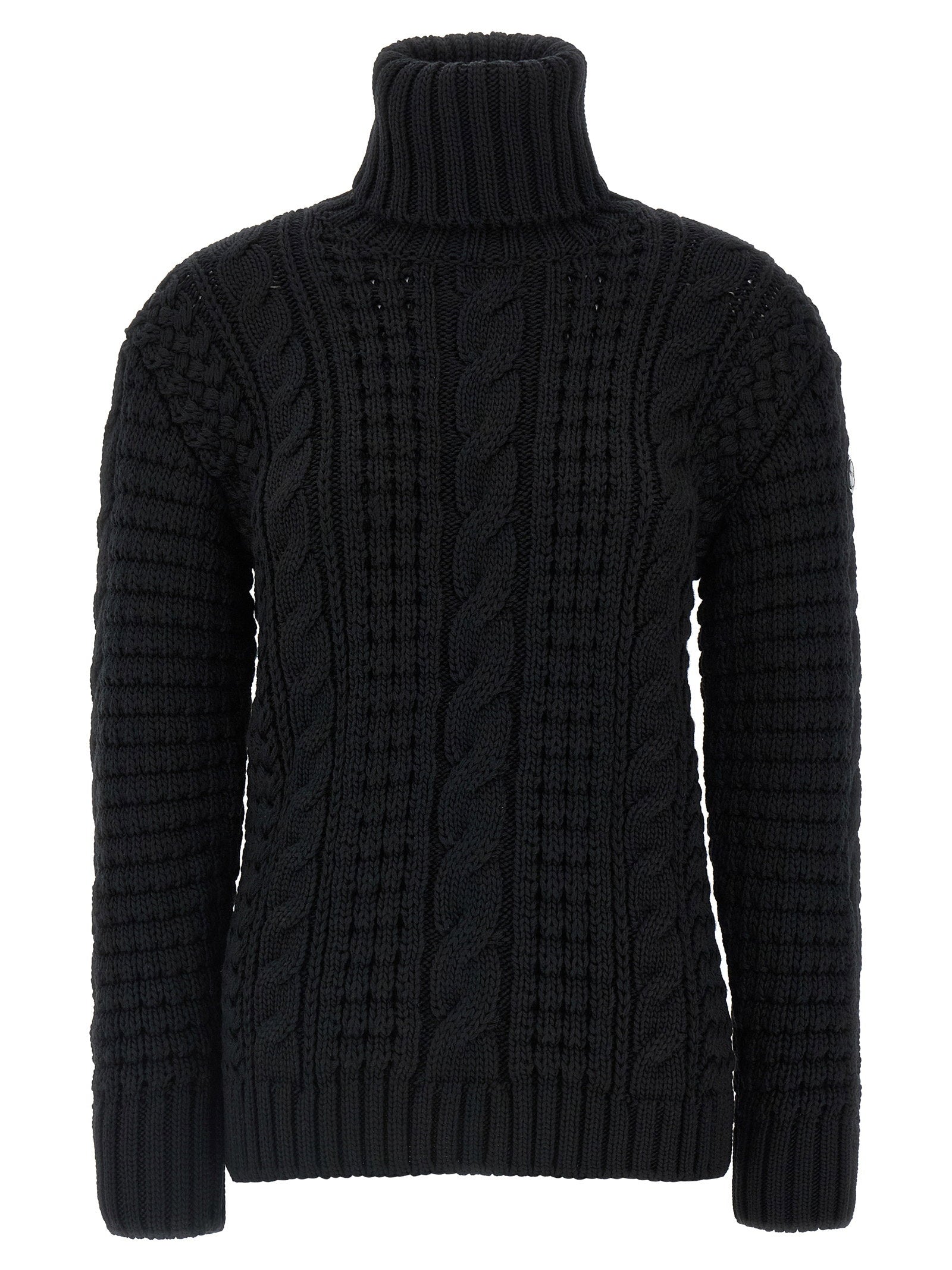 Moncler Genius Women's Moncler X Edward Enninful Tricot Turtleneck Sweater