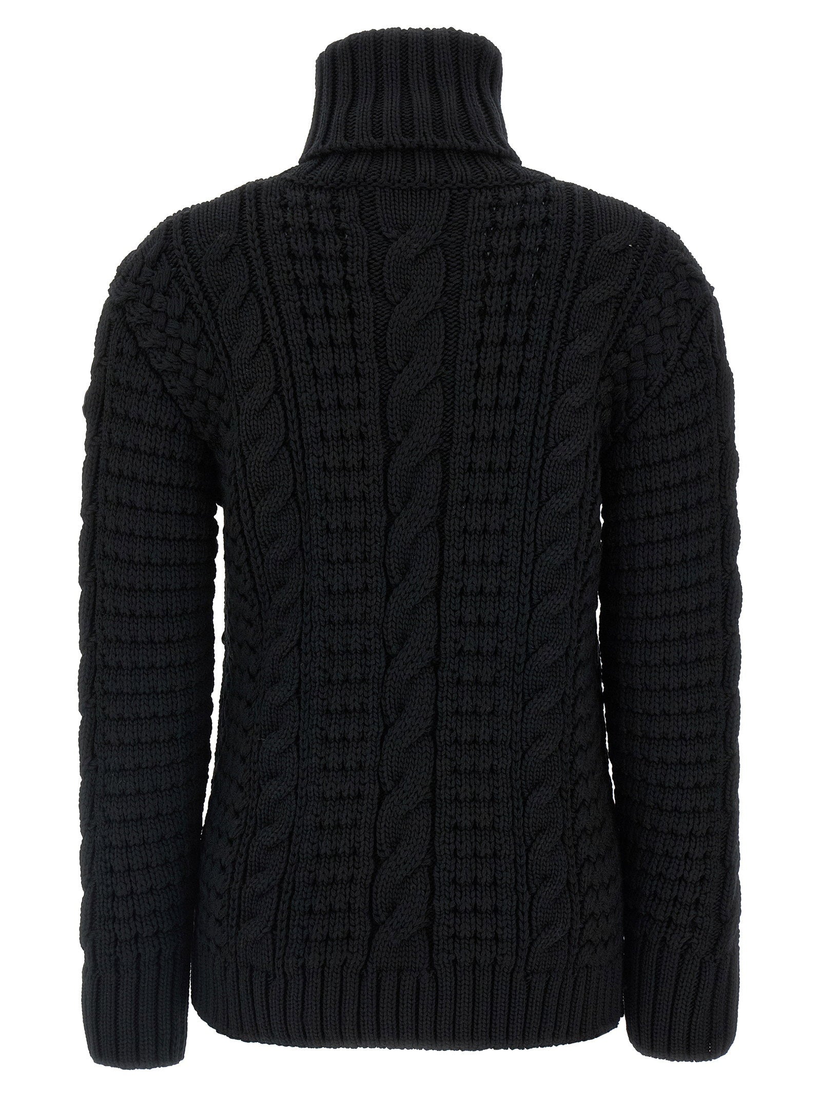Moncler Genius Women's Moncler X Edward Enninful Tricot Turtleneck Sweater
