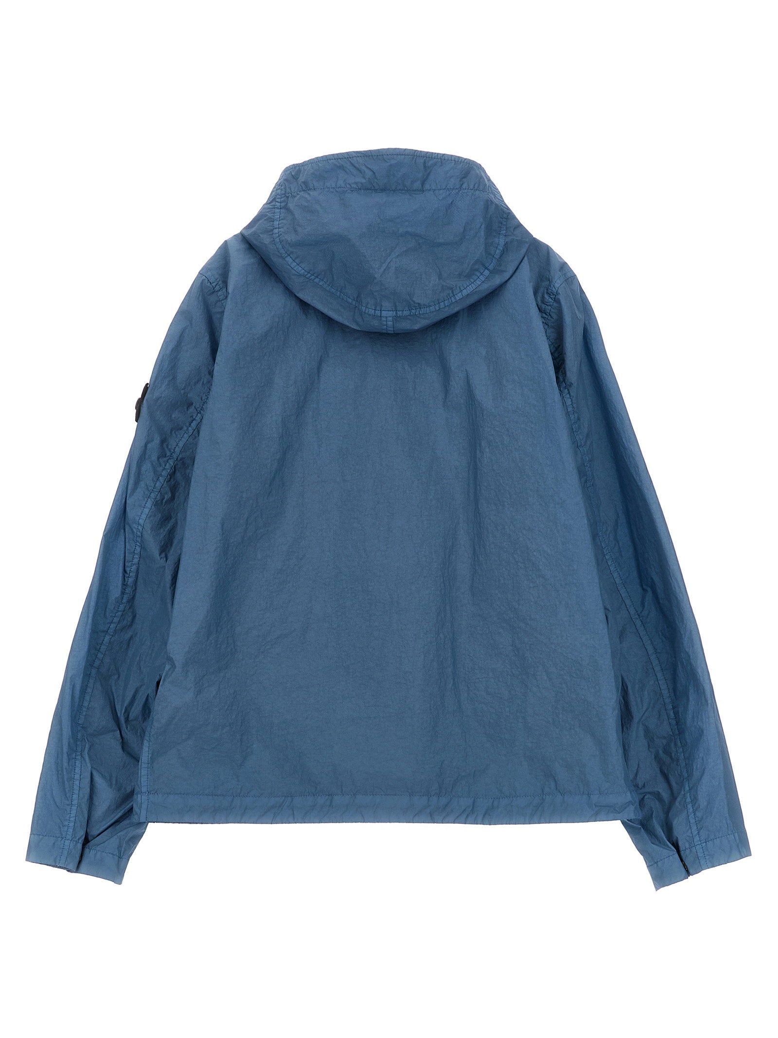 Stone Island Junior Boy's Crinkled Effect Nylon Jacket