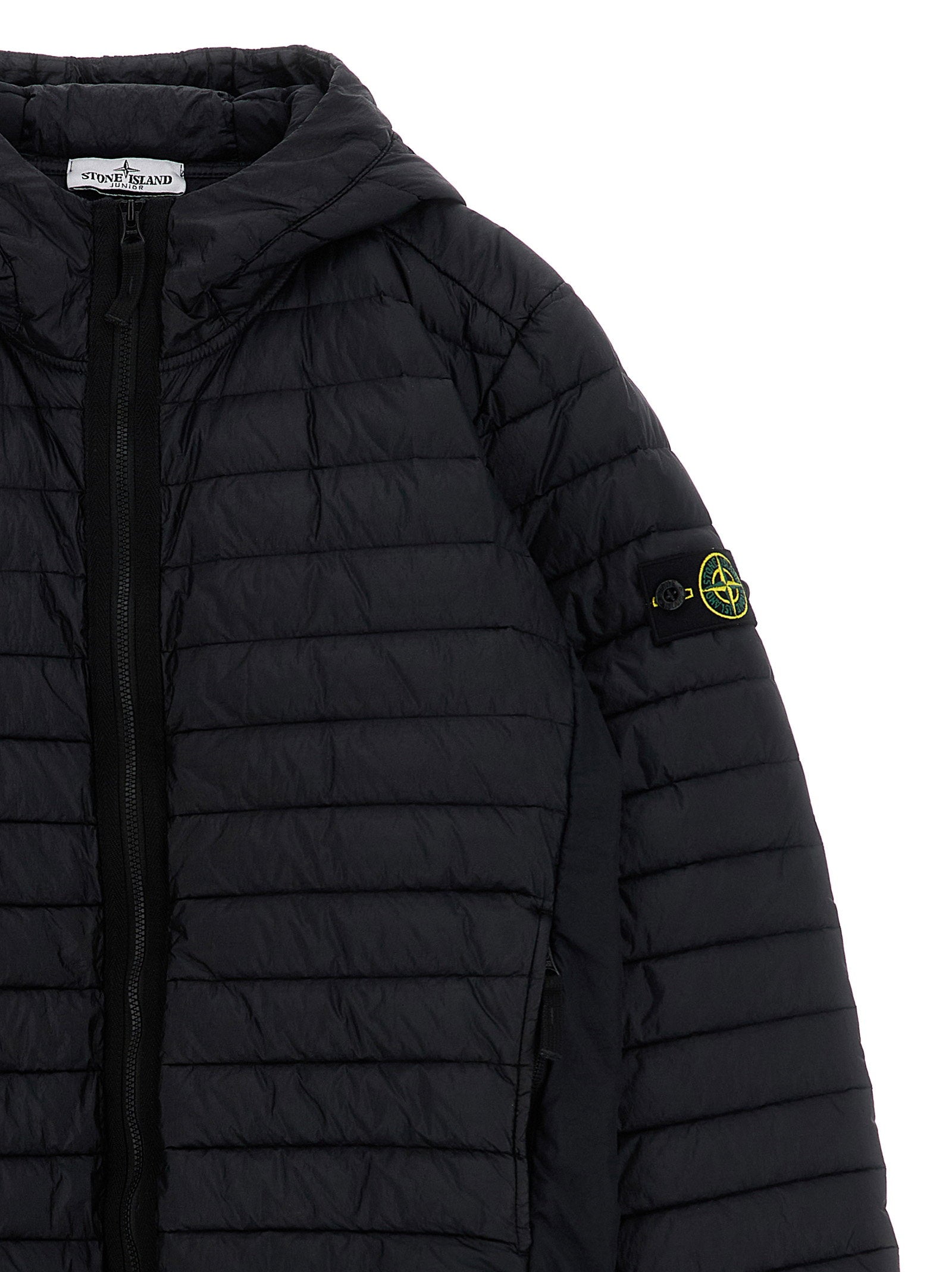Stone Island Junior Boy's Hooded Down Jacket
