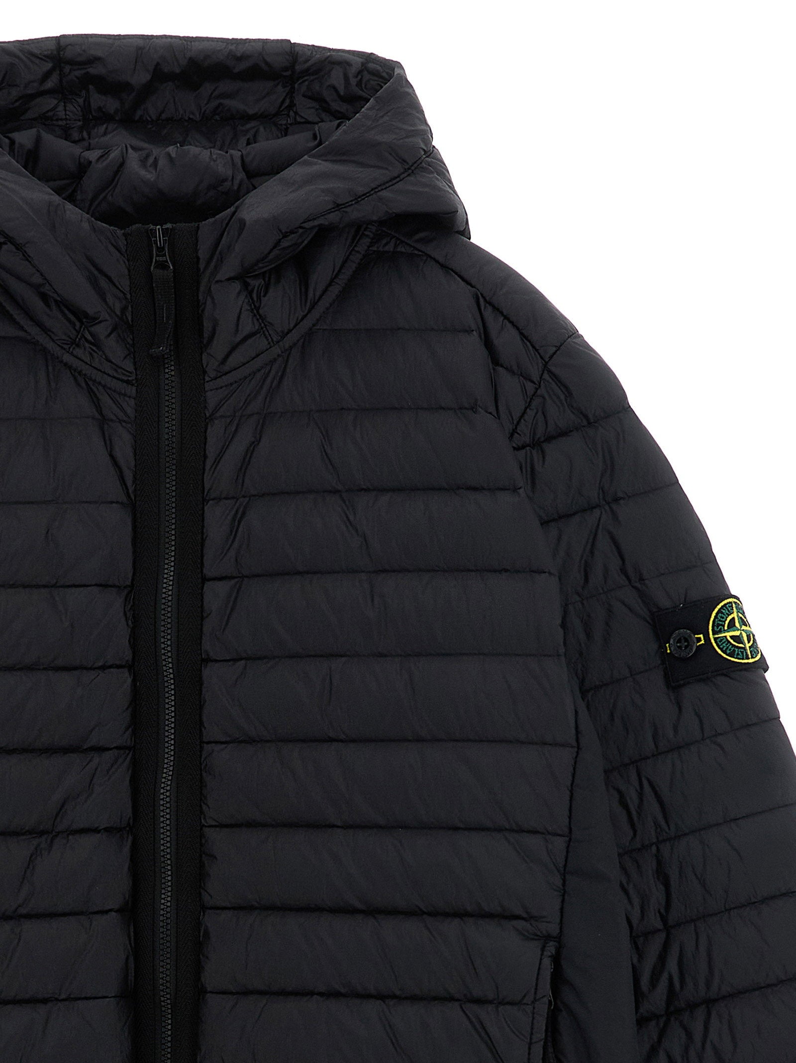 Stone Island Junior Boy's Hooded Down Jacket