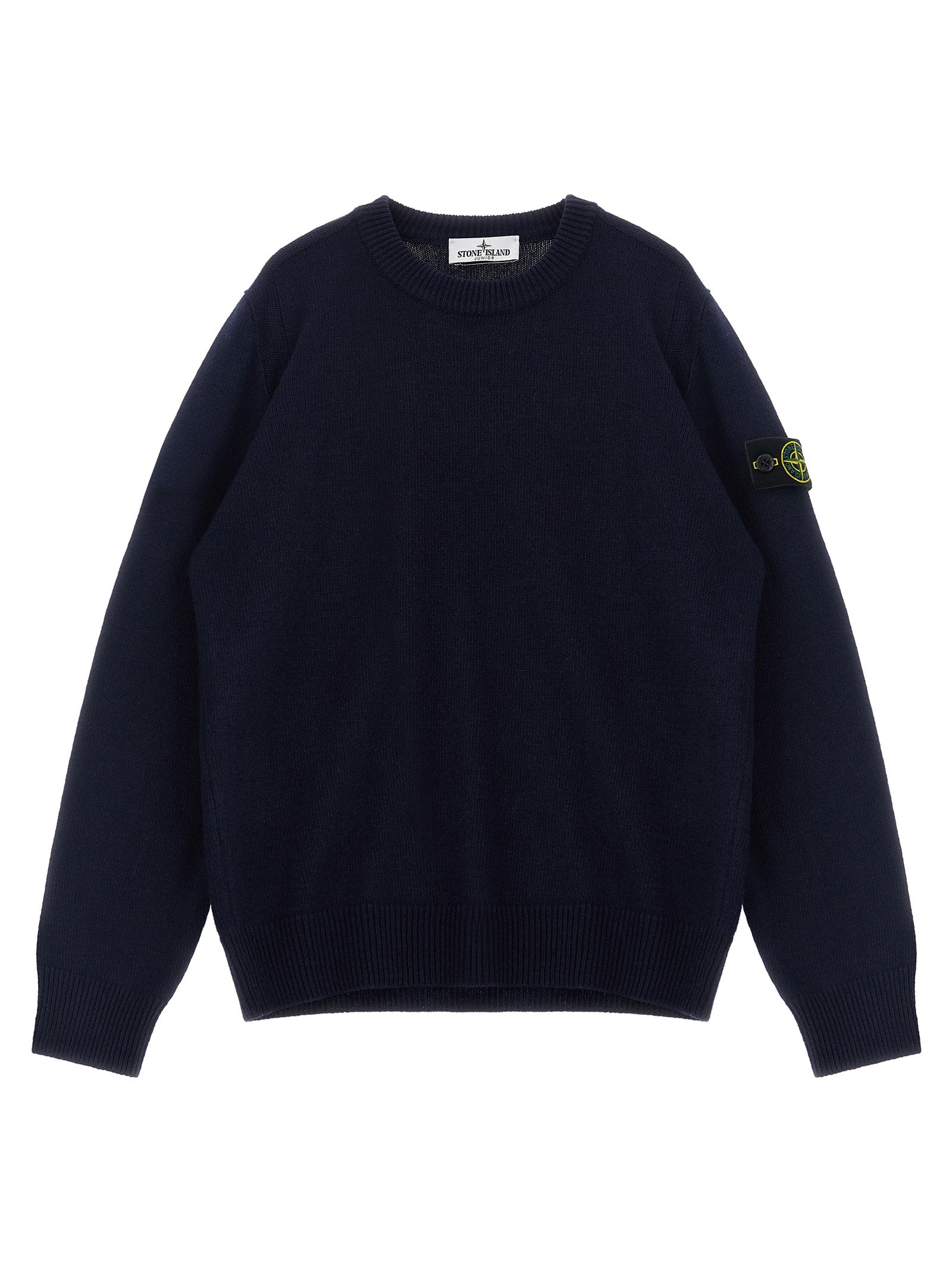 Stone Island Junior Boy's Badge Logo Sweater