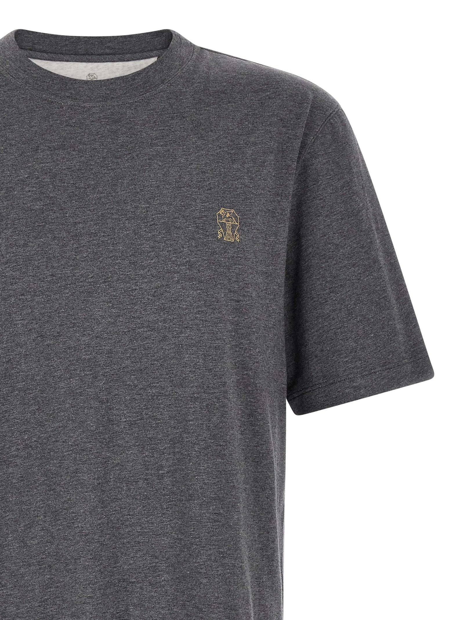 Brunello Cucinelli Men's Stemma Solomeo T-Shirt