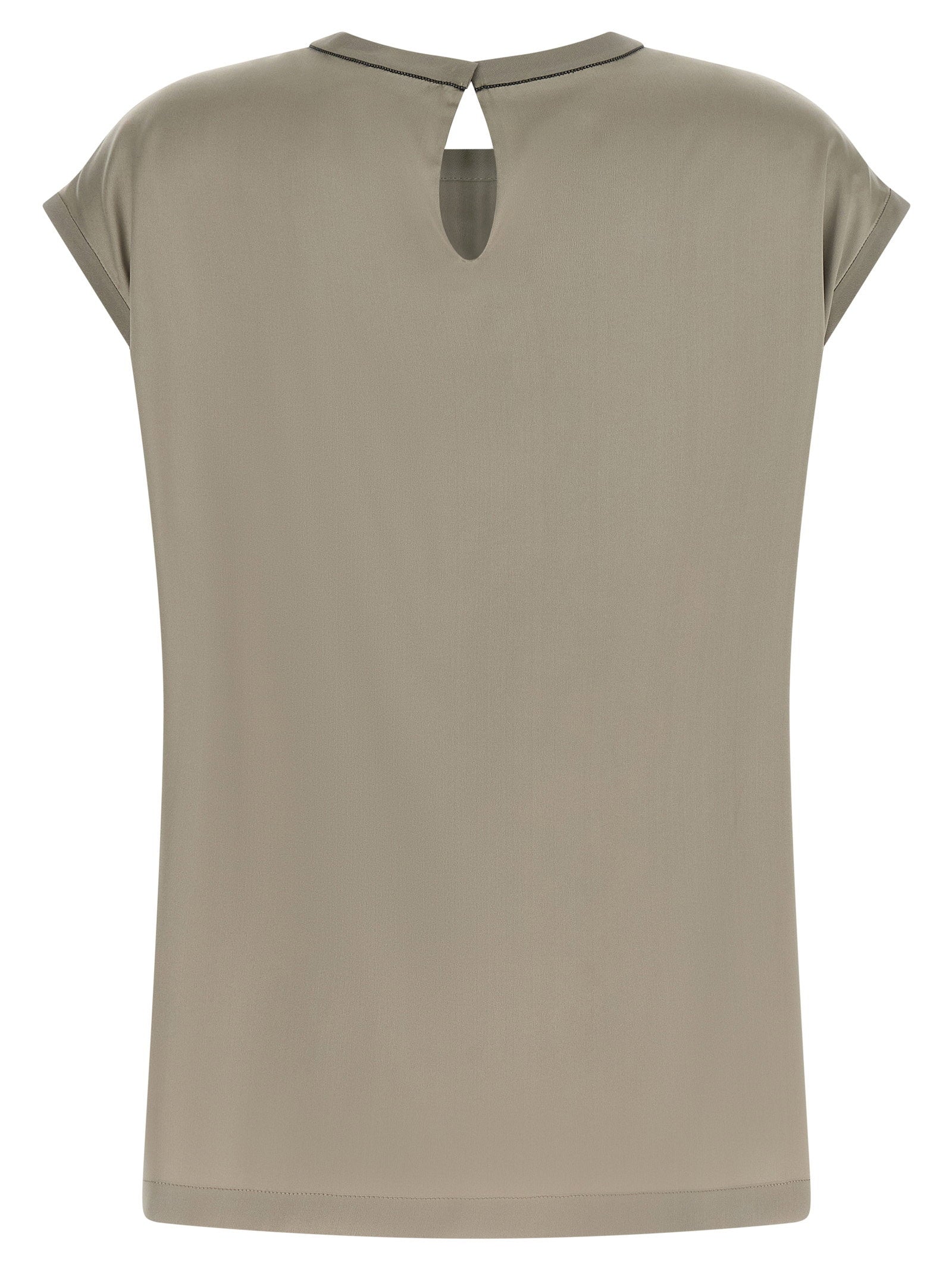 Brunello Cucinelli Women's Satin Blouse