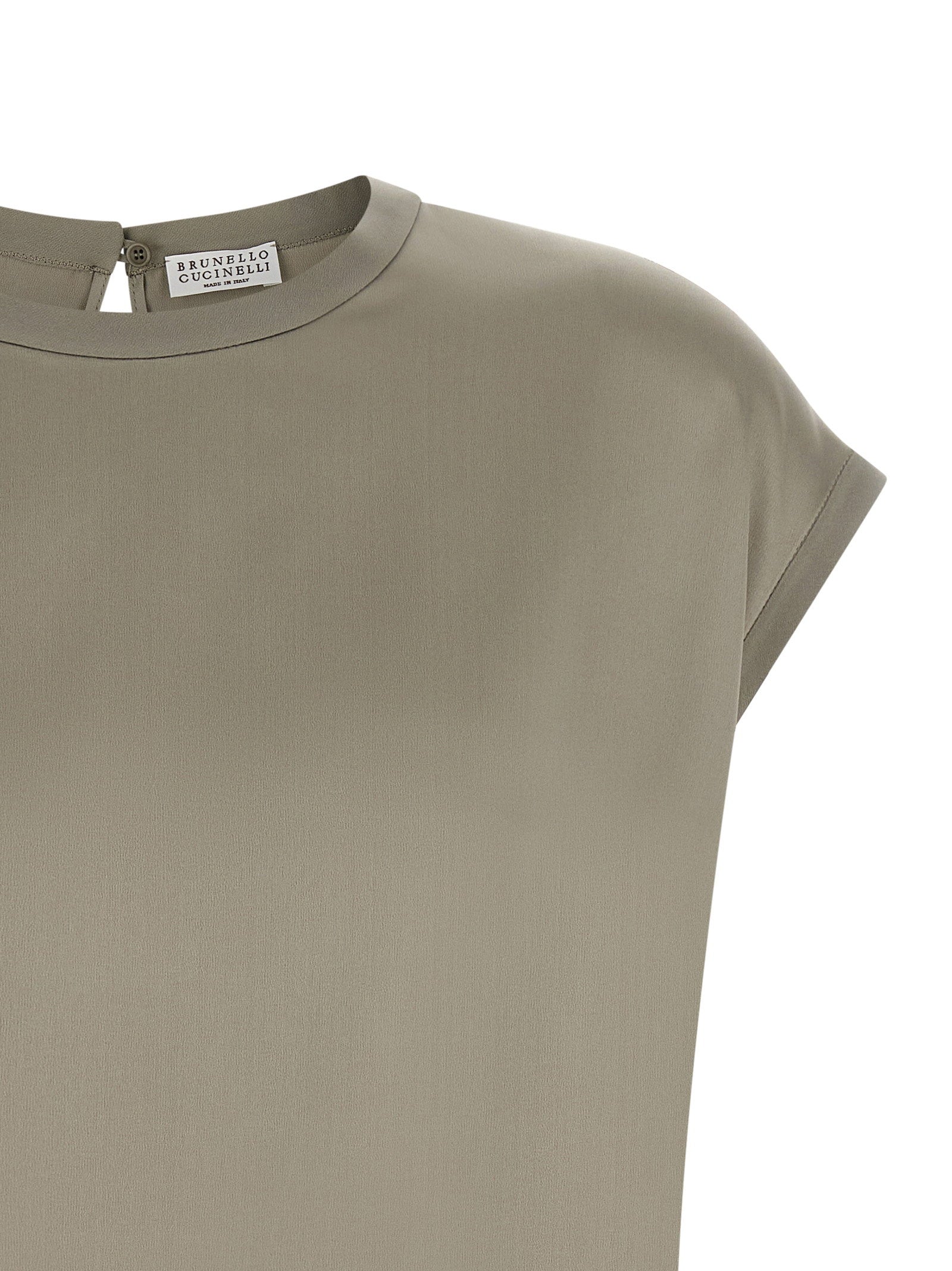 Brunello Cucinelli Women's Satin Blouse