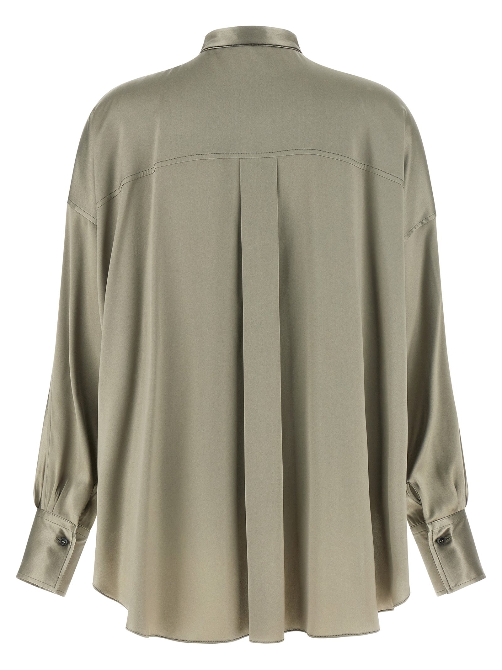 Brunello Cucinelli Women's Korean Collar Shirt