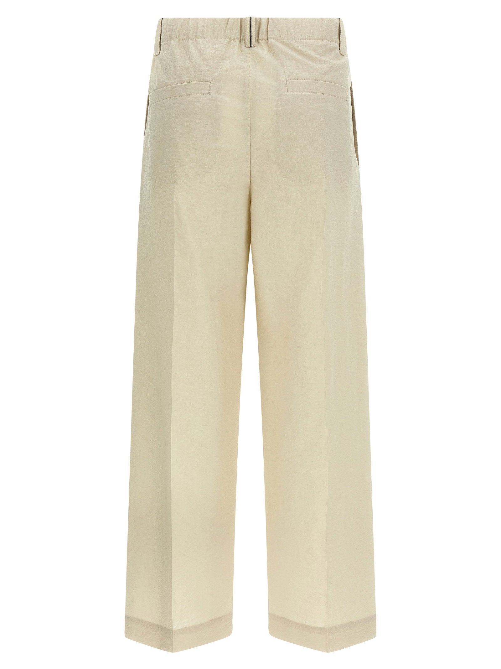 Brunello Cucinelli Women's Cotton Trousers