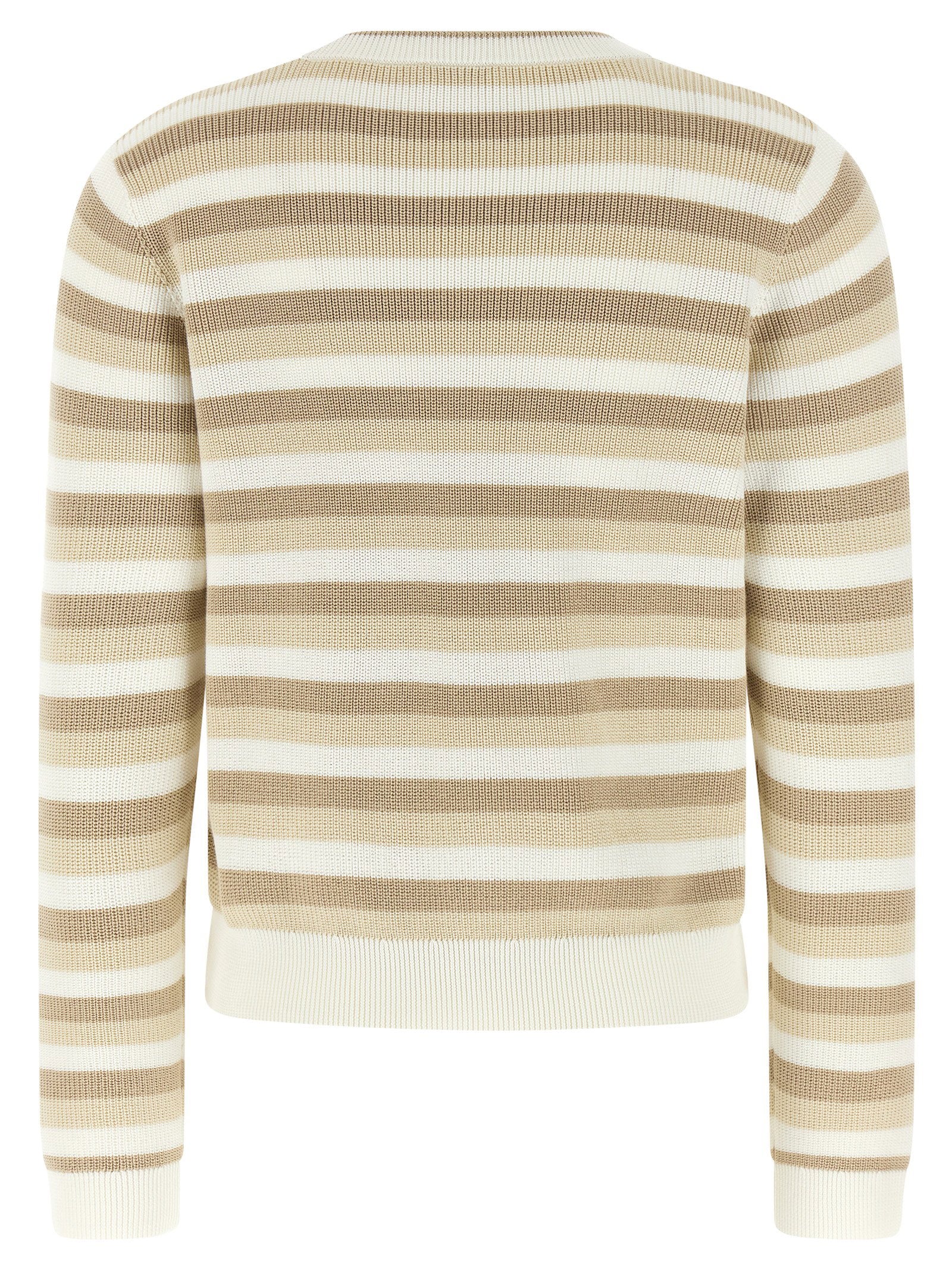 Brunello Cucinelli Women's Striped Cotton Sweater