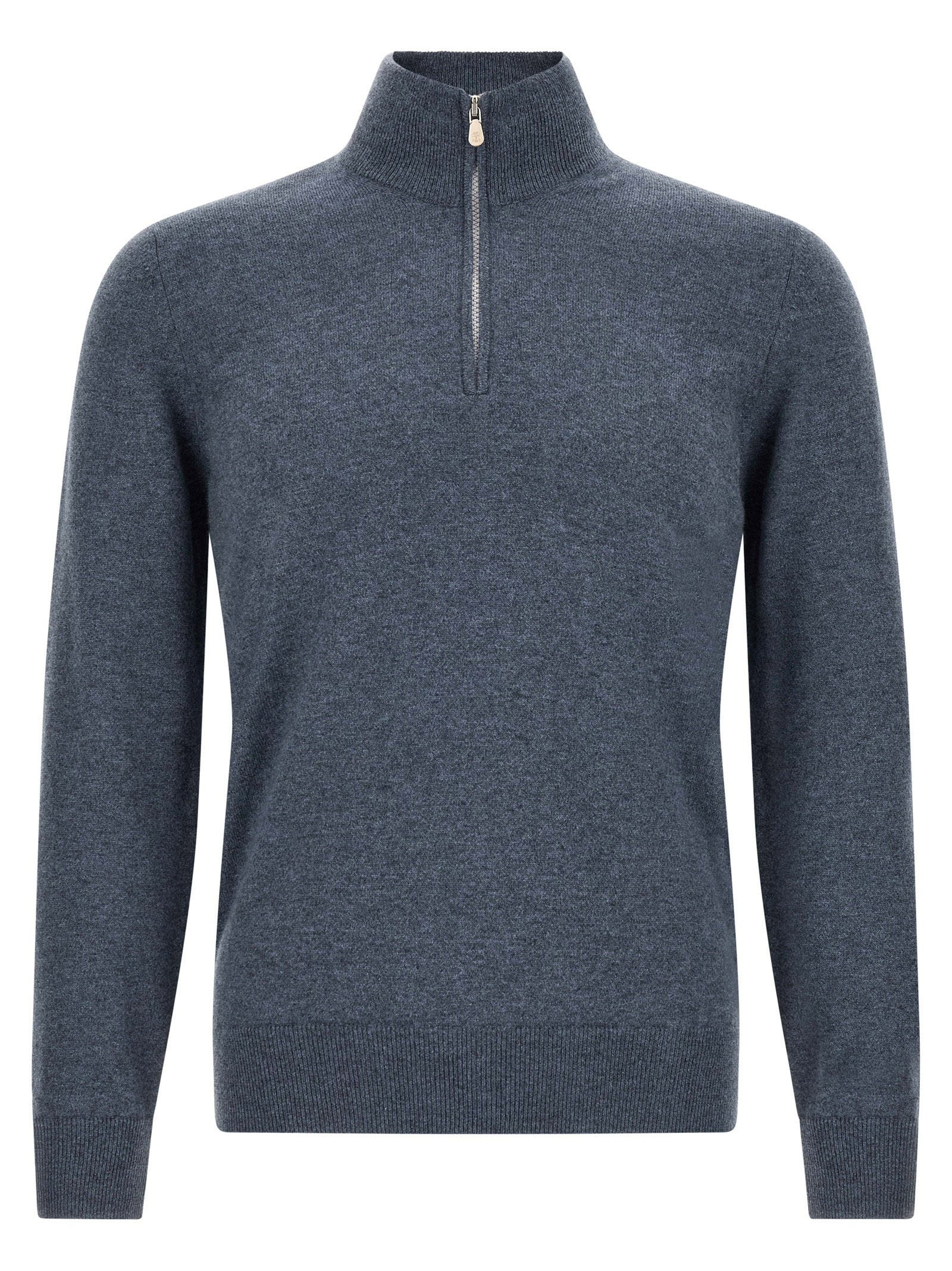 Brunello Cucinelli Men's Half-Zip Sweater