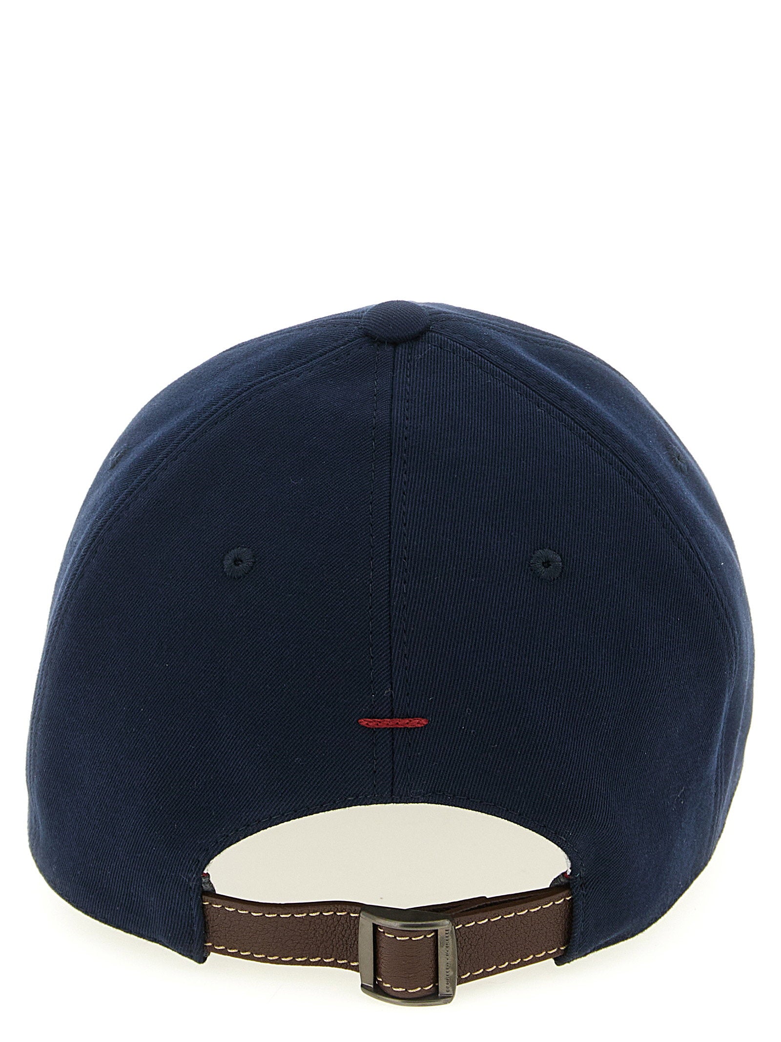 Brunello Cucinelli Men's Logo Embroidery Baseball Cap