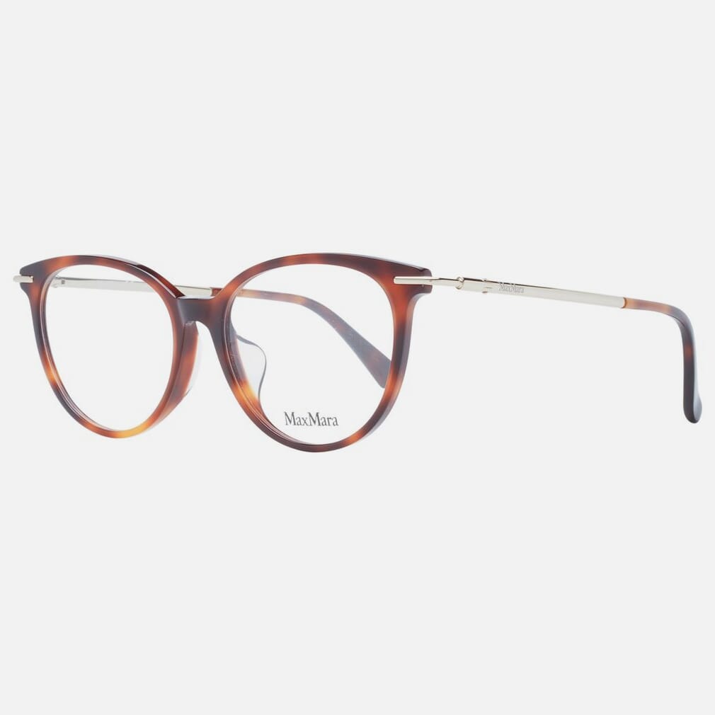 Max Mara Brown Plastic Glasses Women's (Frames)