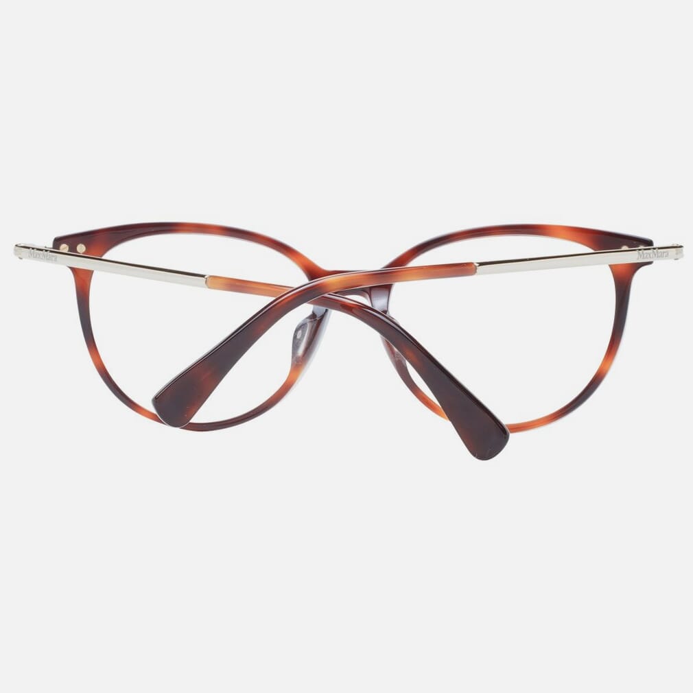 Max Mara Brown Plastic Glasses Women's (Frames)