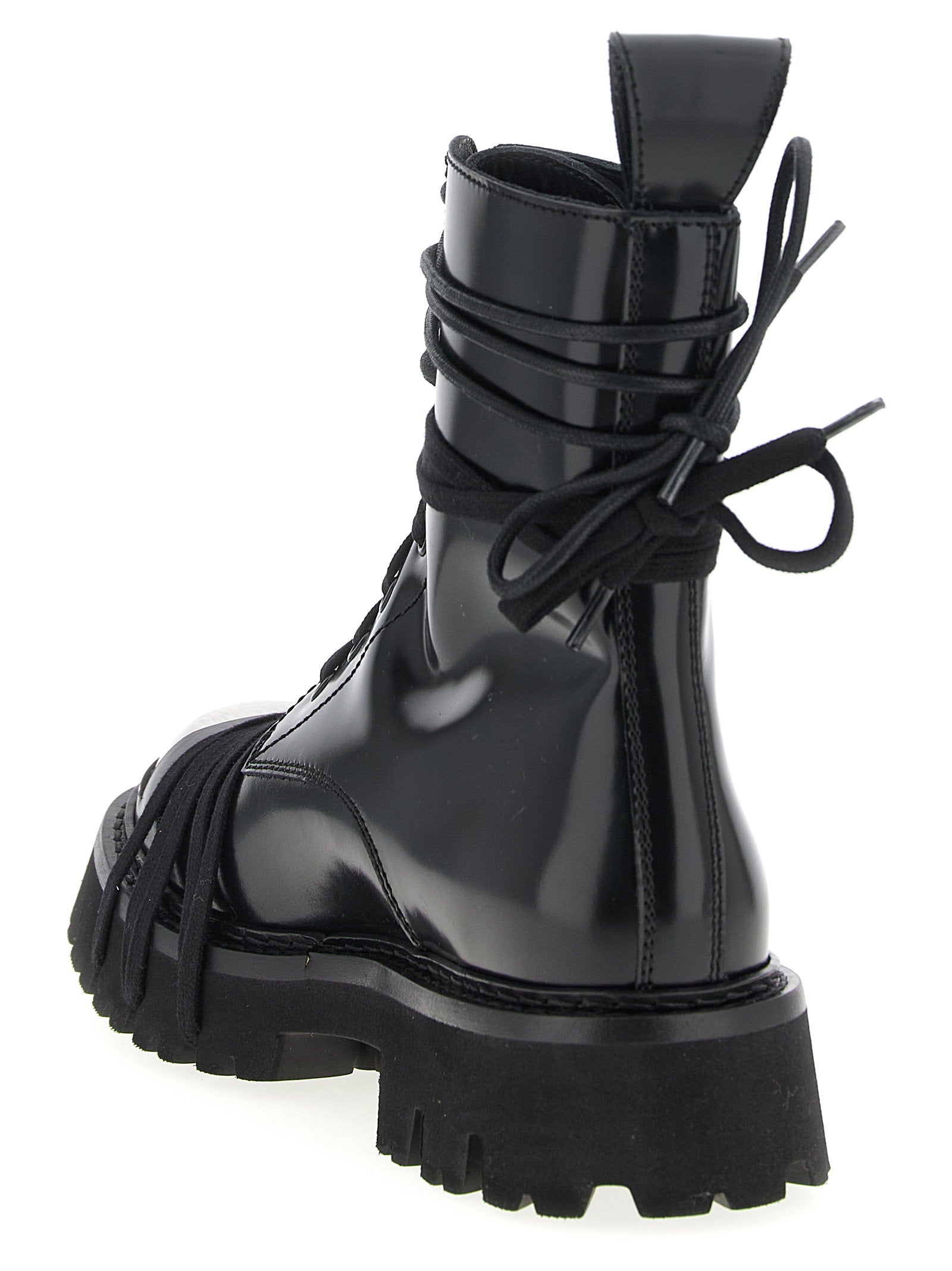 Moschino Women's Combat Combat Boots