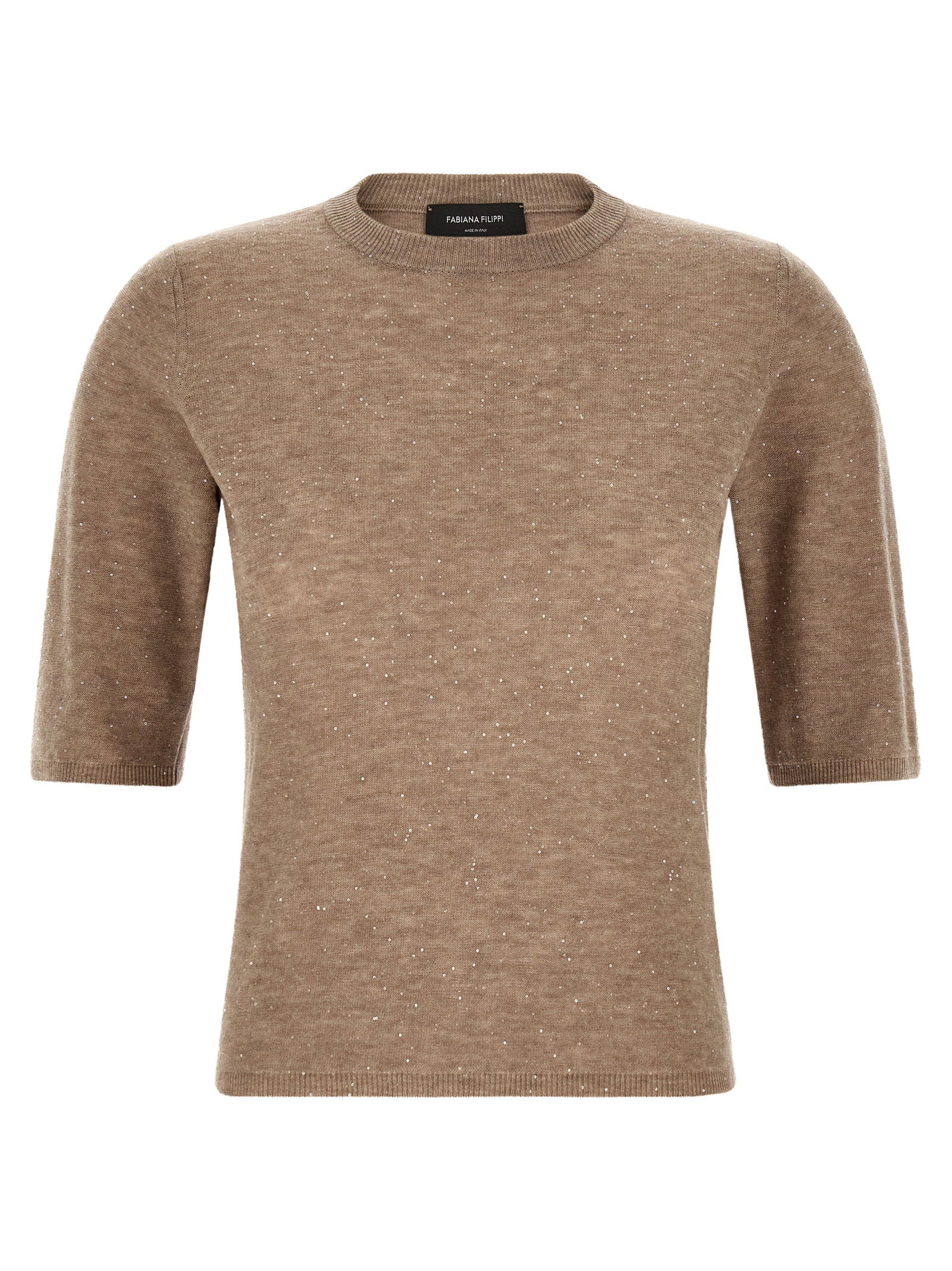 Fabiana Filippi Women's Micro Sequin T-Shirt
