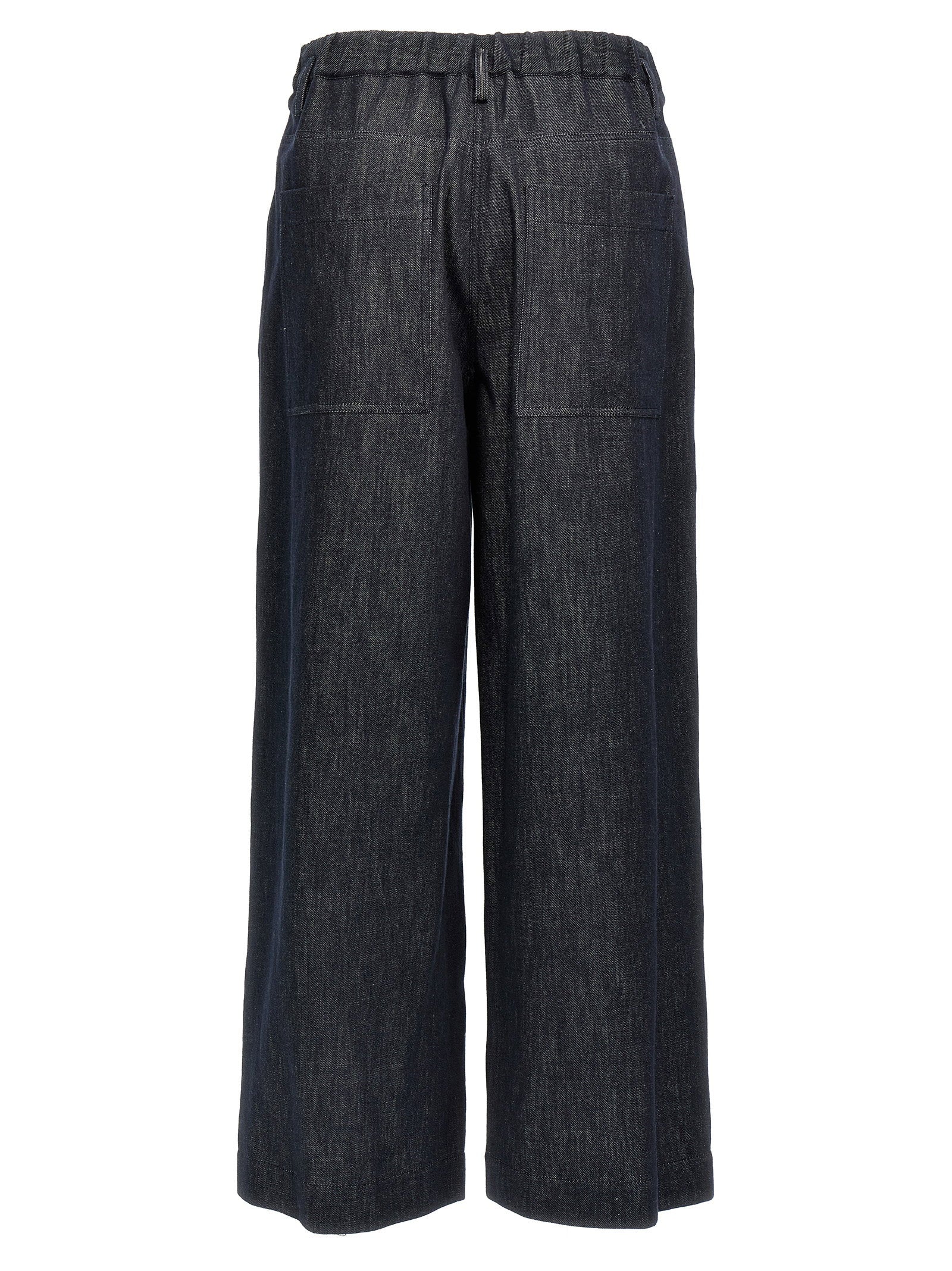 Brunello Cucinelli Women's A-Line Pleated Pants