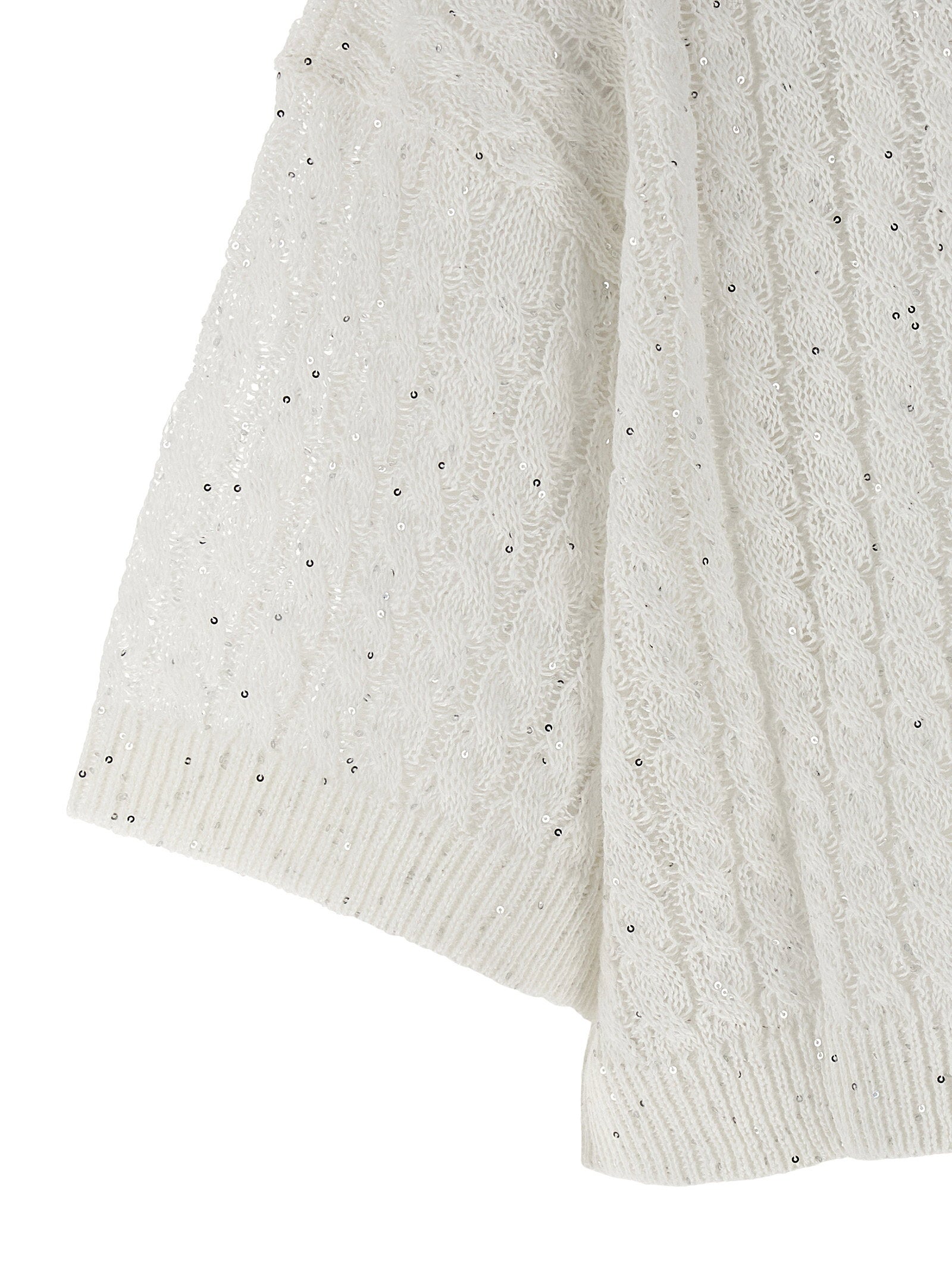 Brunello Cucinelli Women's Dazzling Cable Cardigan