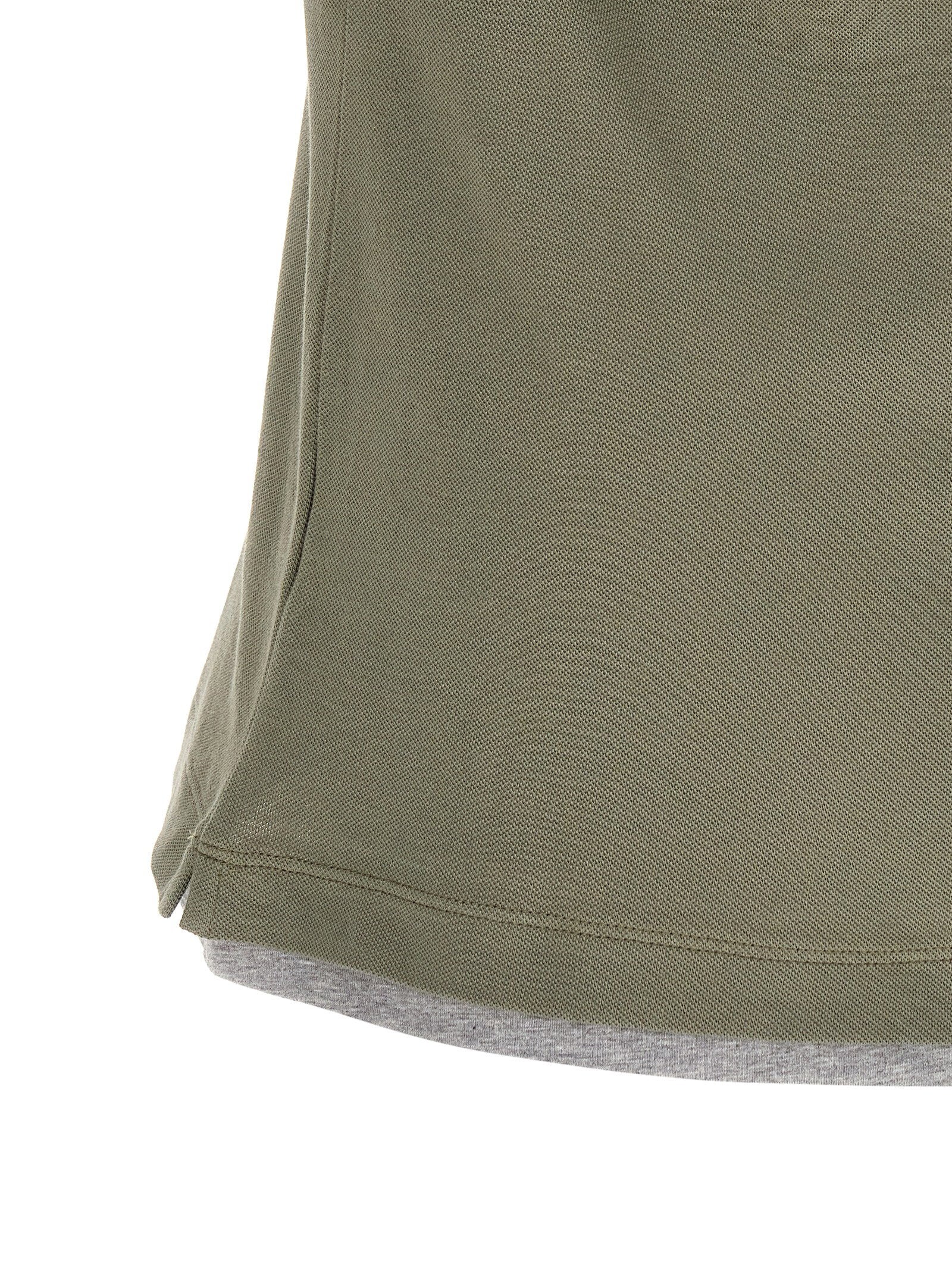 Brunello Cucinelli Men's Faux Layering Polo Shirt