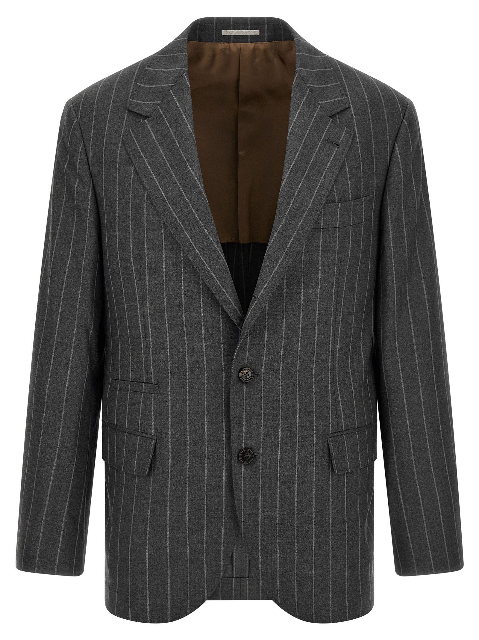 Brunello Cucinelli Men's Pinstripe Blazer